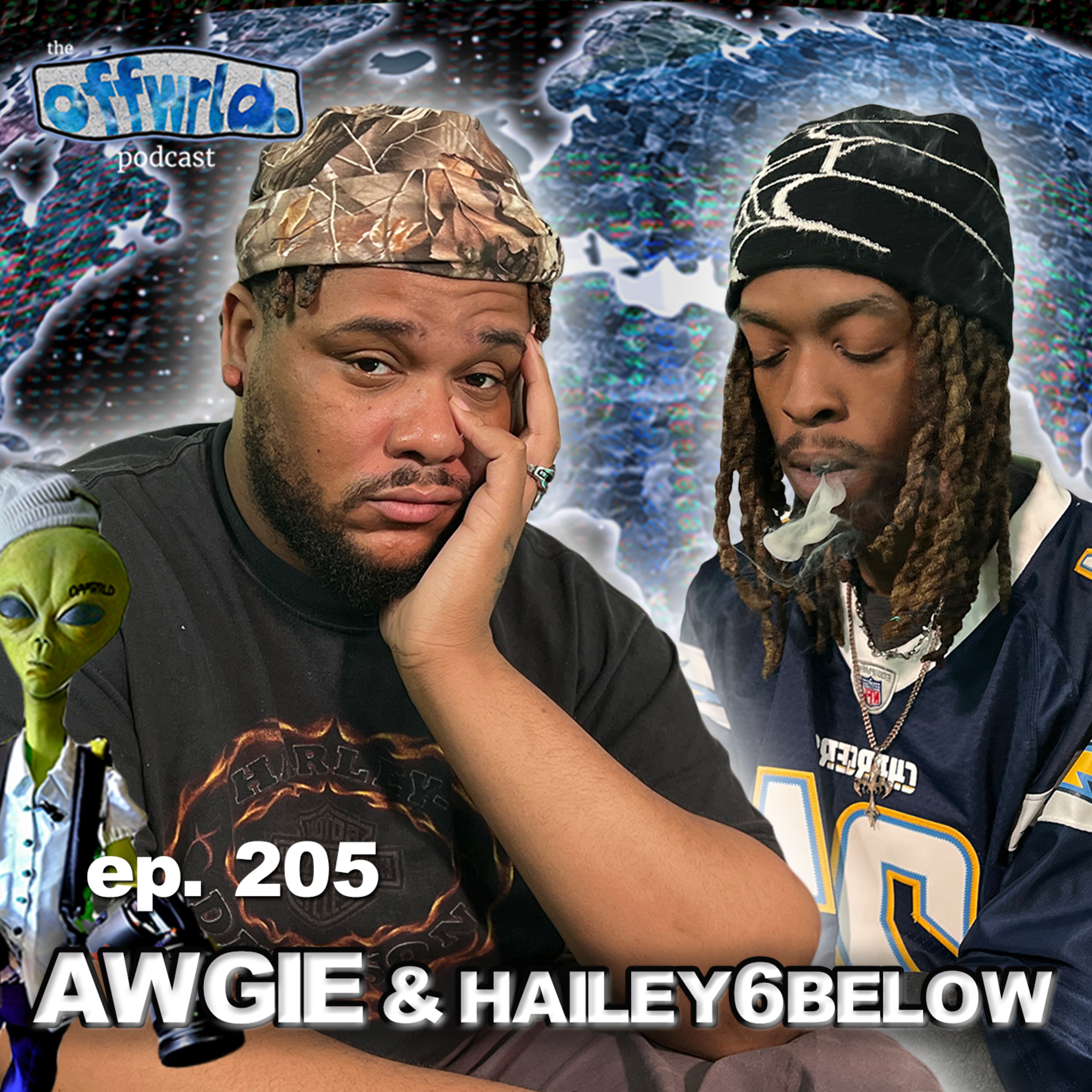Awgie & Hailey6Below |theoffwrldpodcast| #205  episode artwork