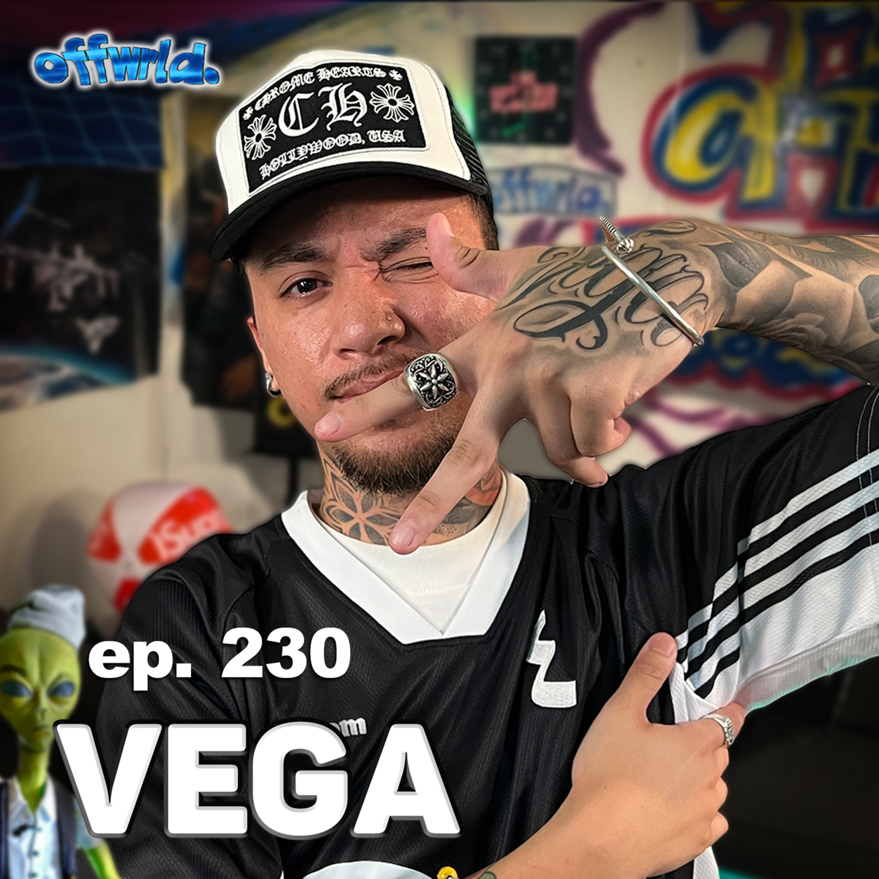 VEGA |theoffwrldpodcast| #230 episode artwork