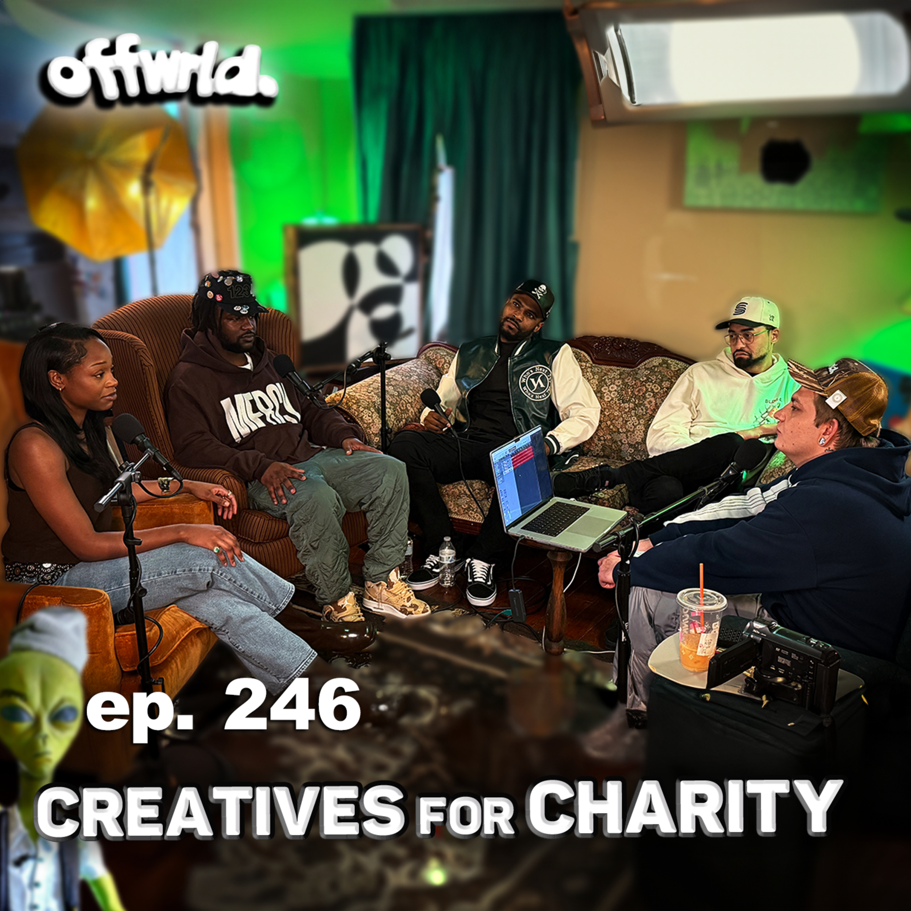 Creatives For Charity Weekend |theoffwrldpodcast| #246 episode artwork