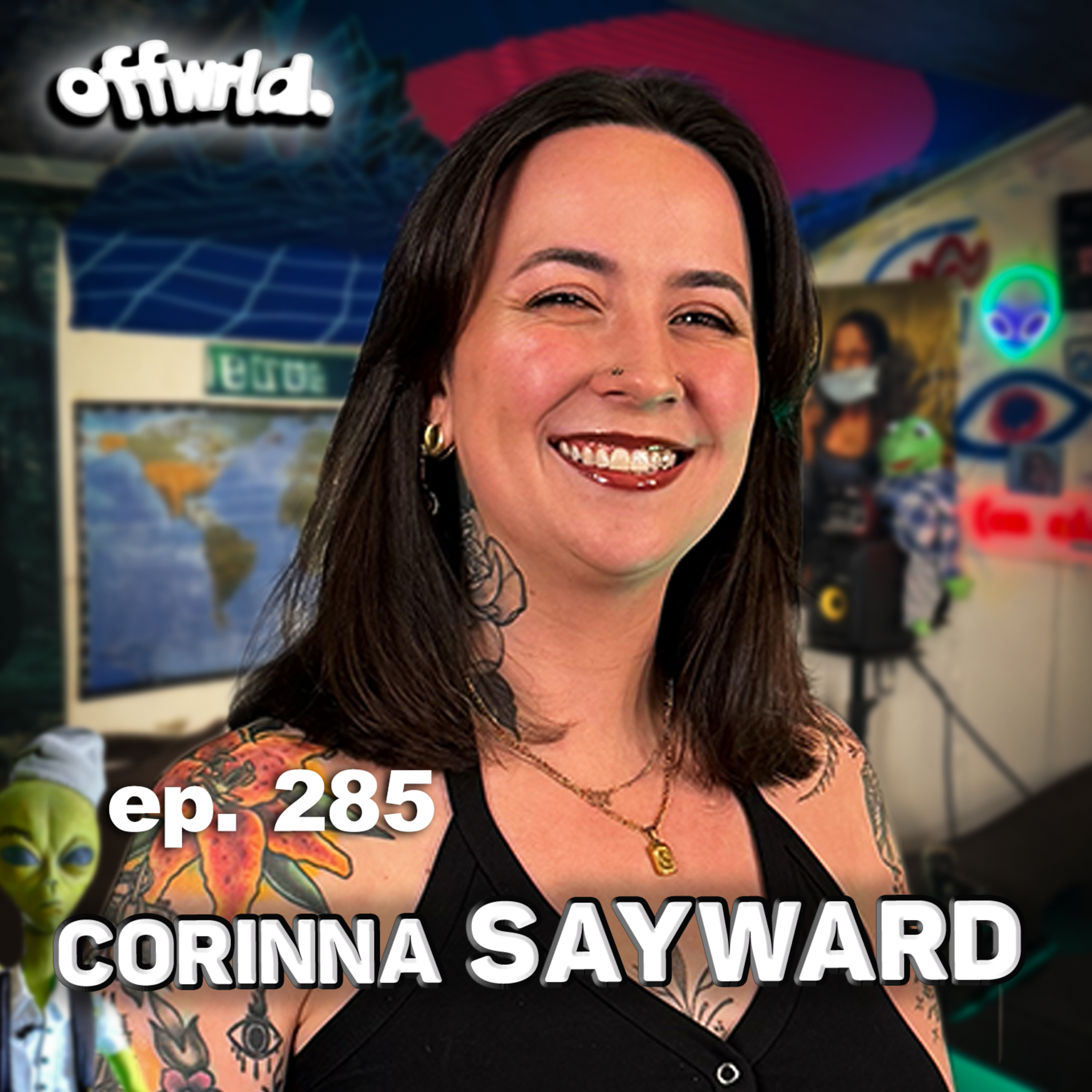 Becoming a Tattoo Apprentice & The Shop BURNS DOWN: Corinna Sayward on Murals & Growth episode artwork