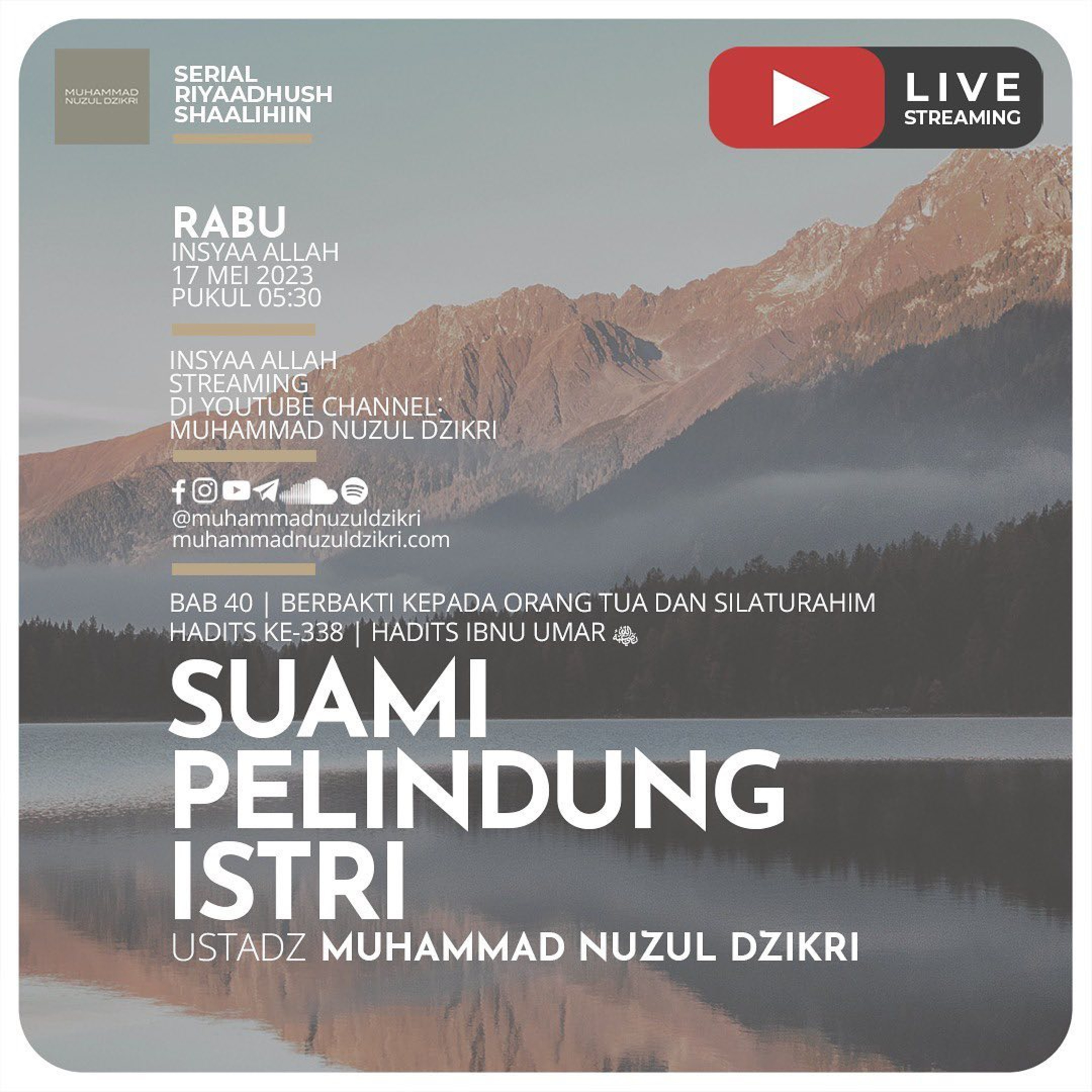 Riyaadush Shaalihiin 1058. "SUAMI PELINDUNG ISTRI"