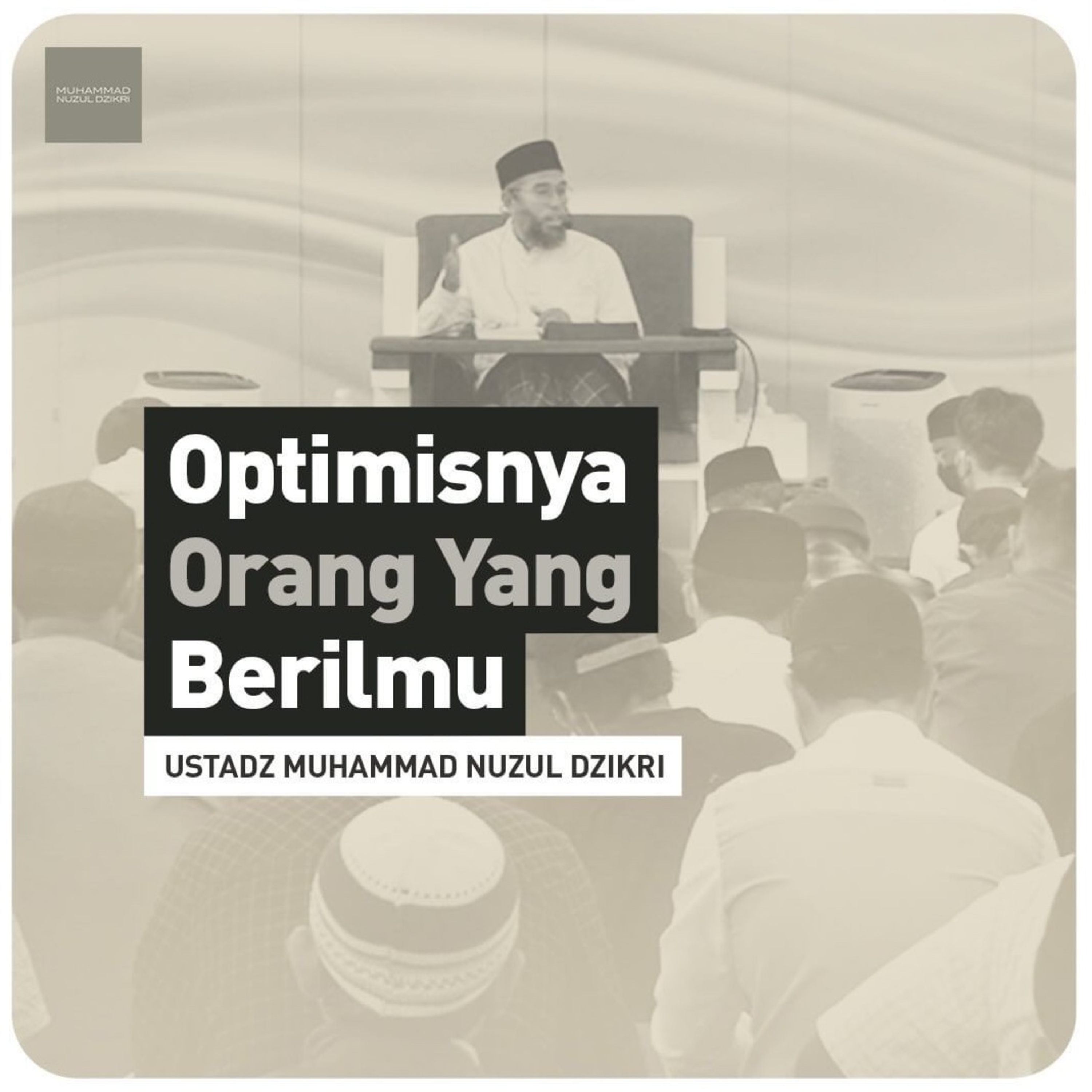 OPTIMISNYA ORANG YANG BERILMU