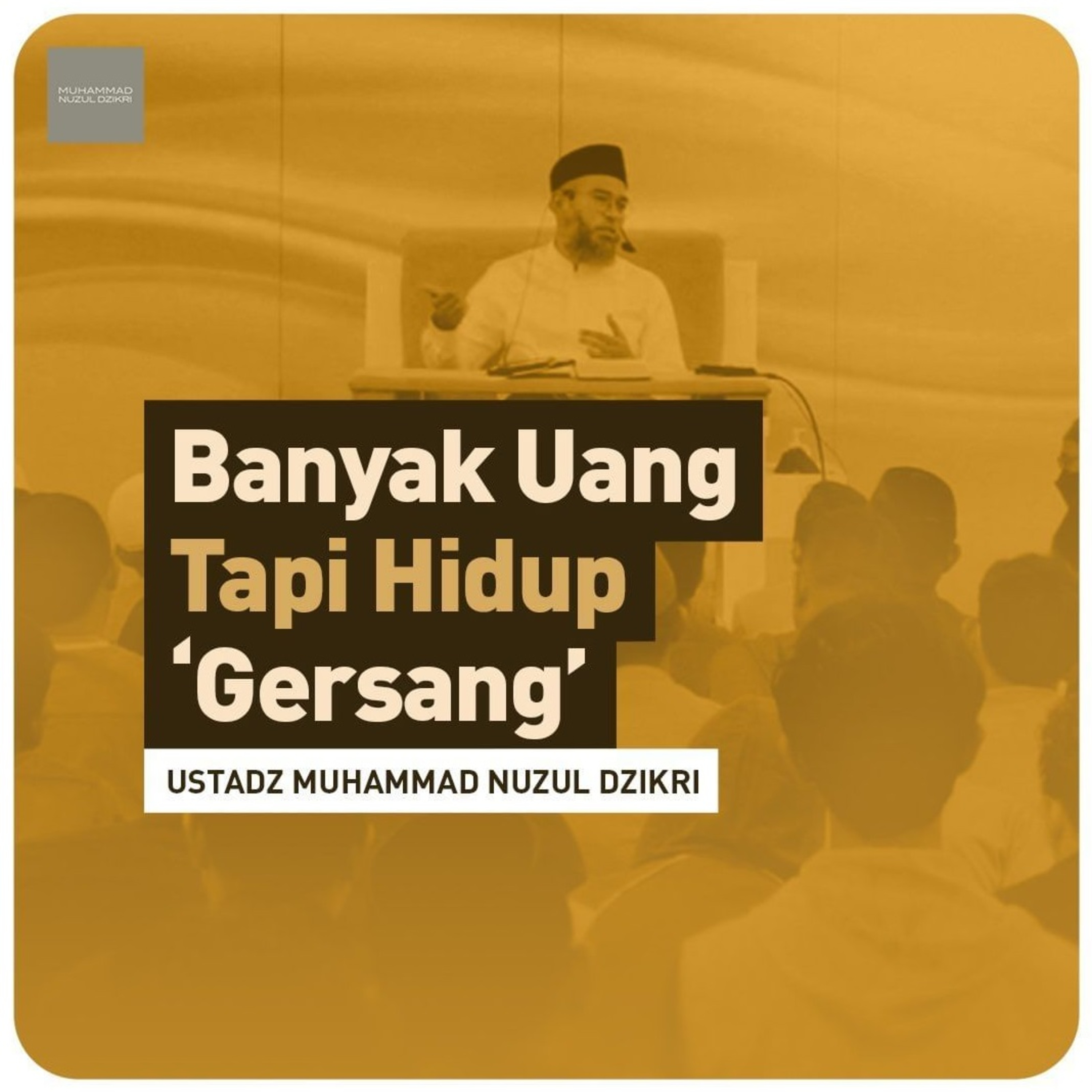 BANYAK UANG TAPI HIDUP ‘GERSANG’