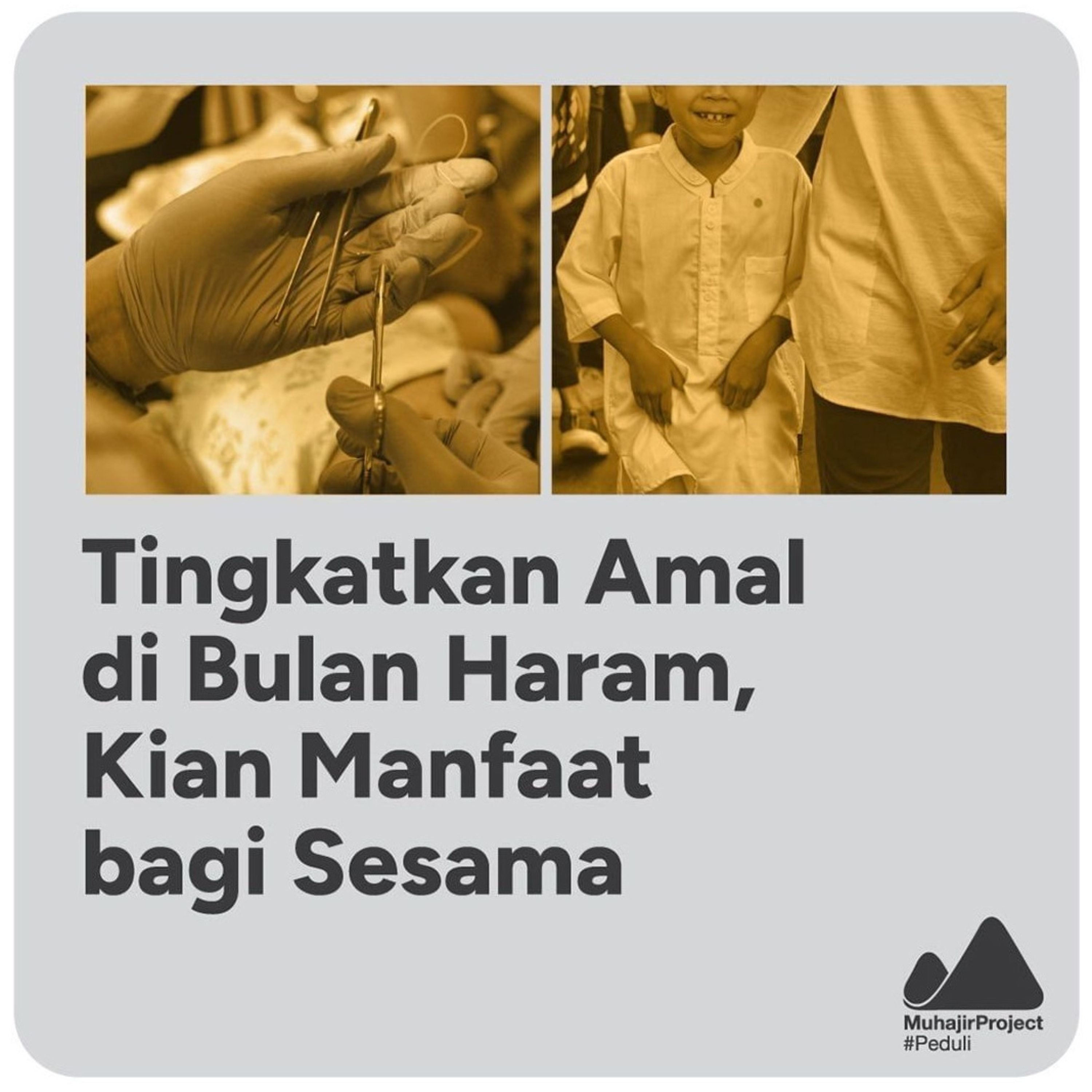Tingkatkan Amal di Bulan Haram, Kian Manfaat bagi Sesama