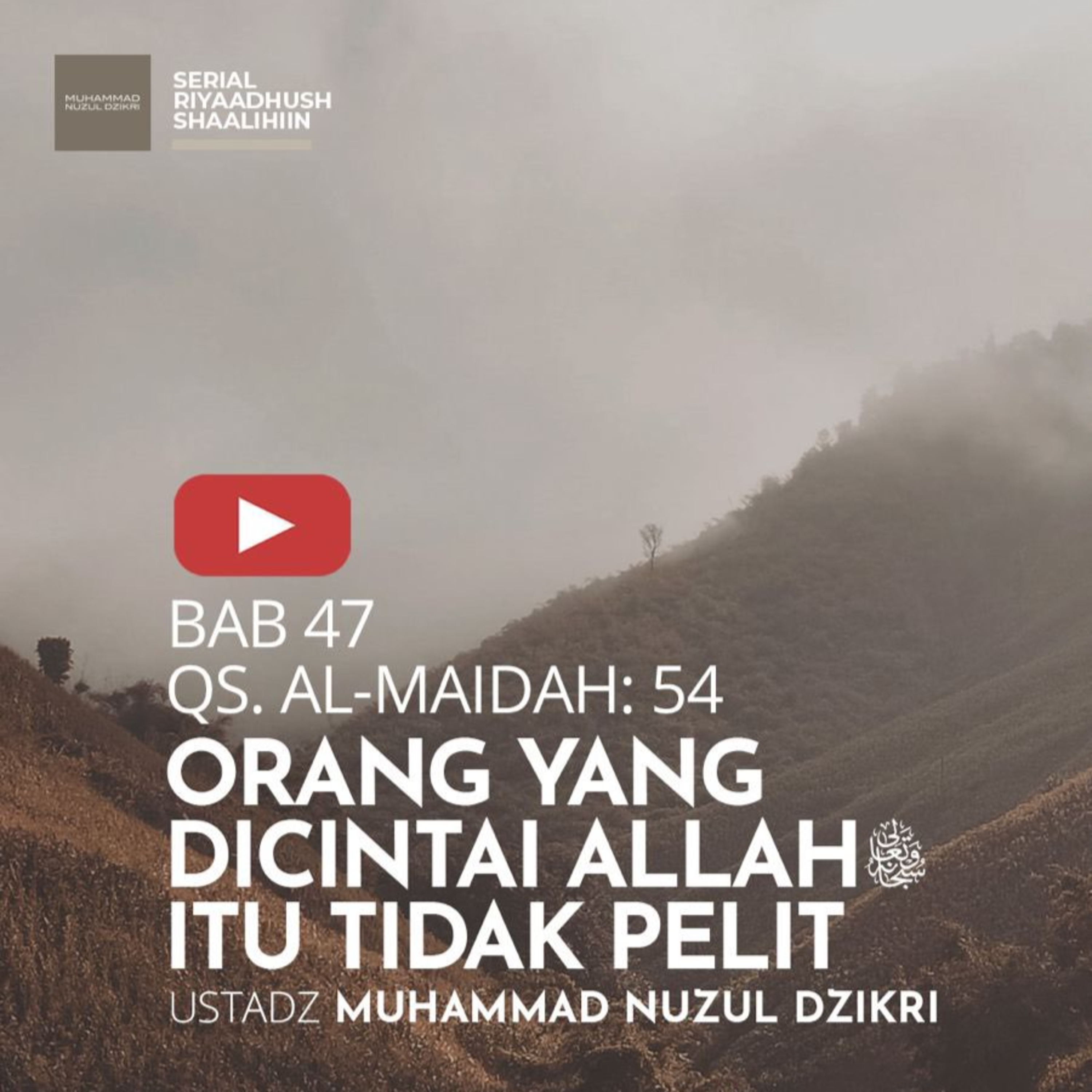 Riyaadhush Shaalihiin 1678. "ORANG YANG DICINTAI ALLAH ITU TIDAK PELIT"