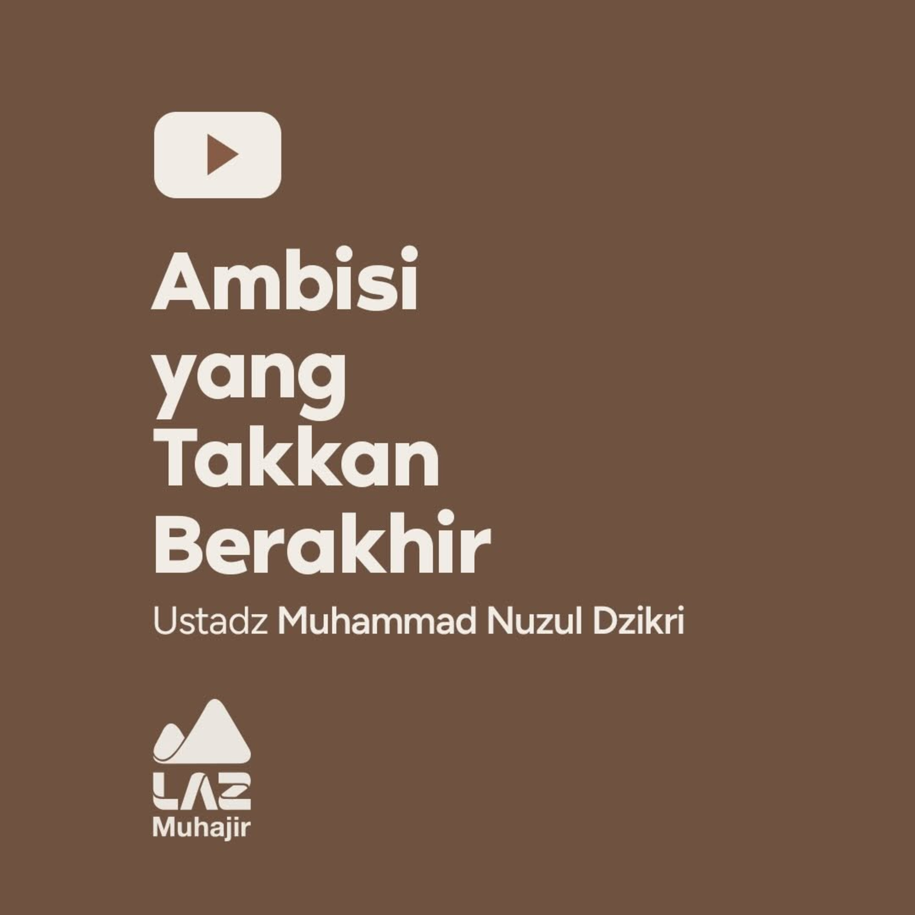 AMBISI YANG TAK BERAKHIR