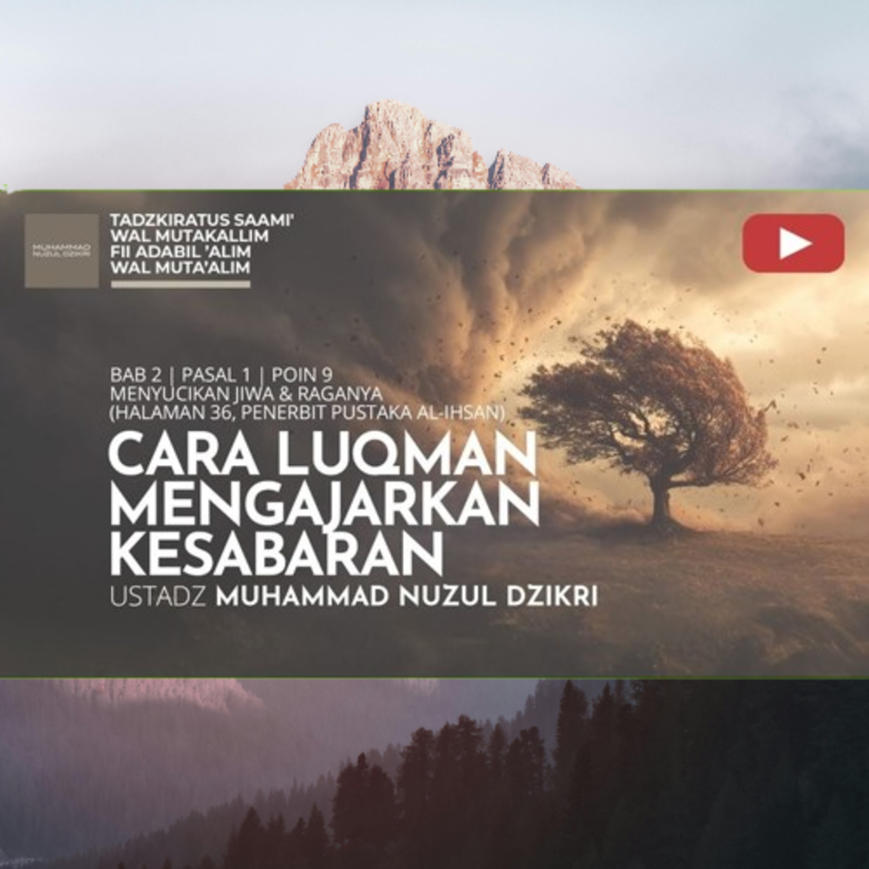 230. CARA LUQMAN MENGAJARKAN KESABARAN | Tadzkiratus saami' wal mutakallim fii adabil 'alim wal muta'alim