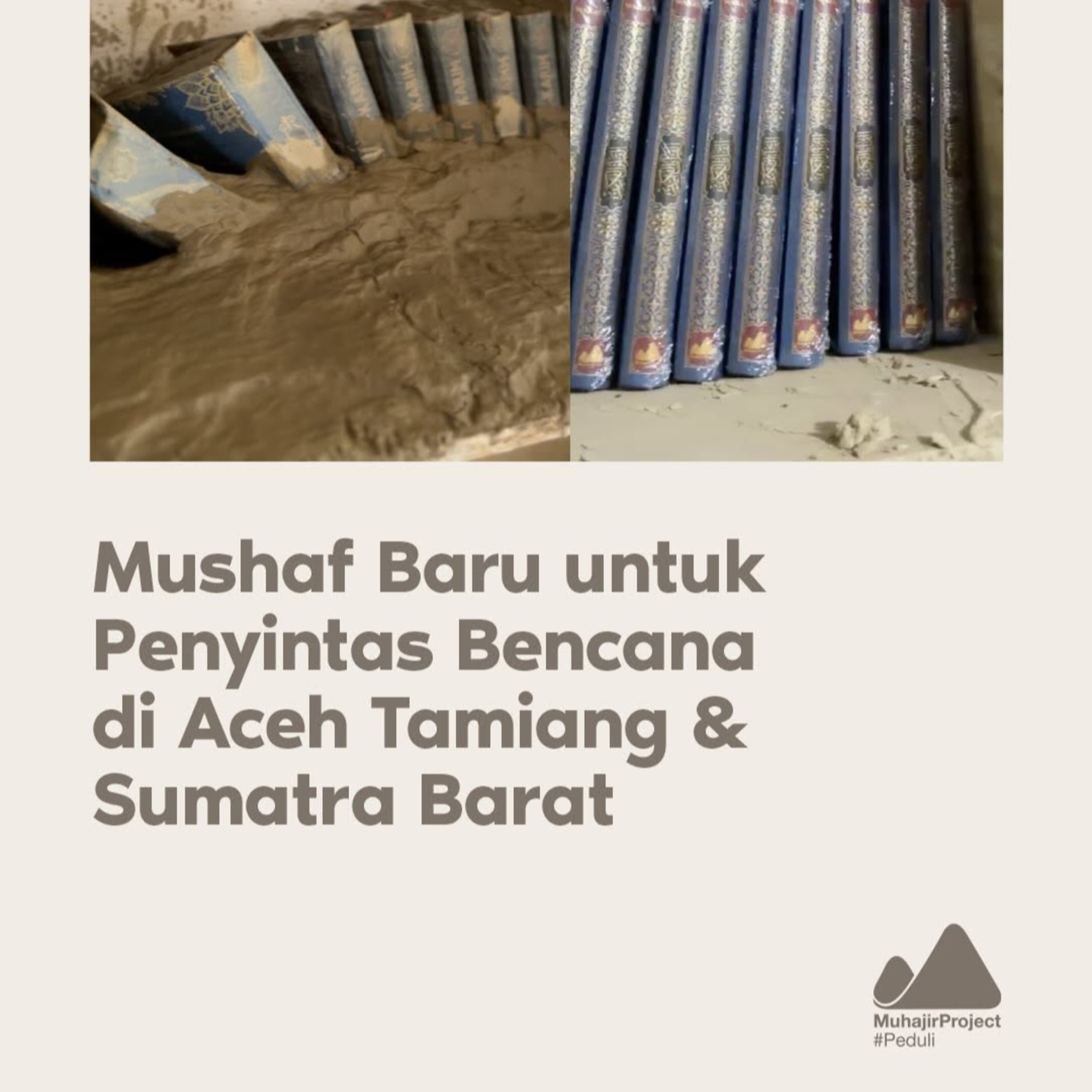 Mushaf Baru untuk Penyitas Bencana di Aceh Tamiang dan Sumatra Barat