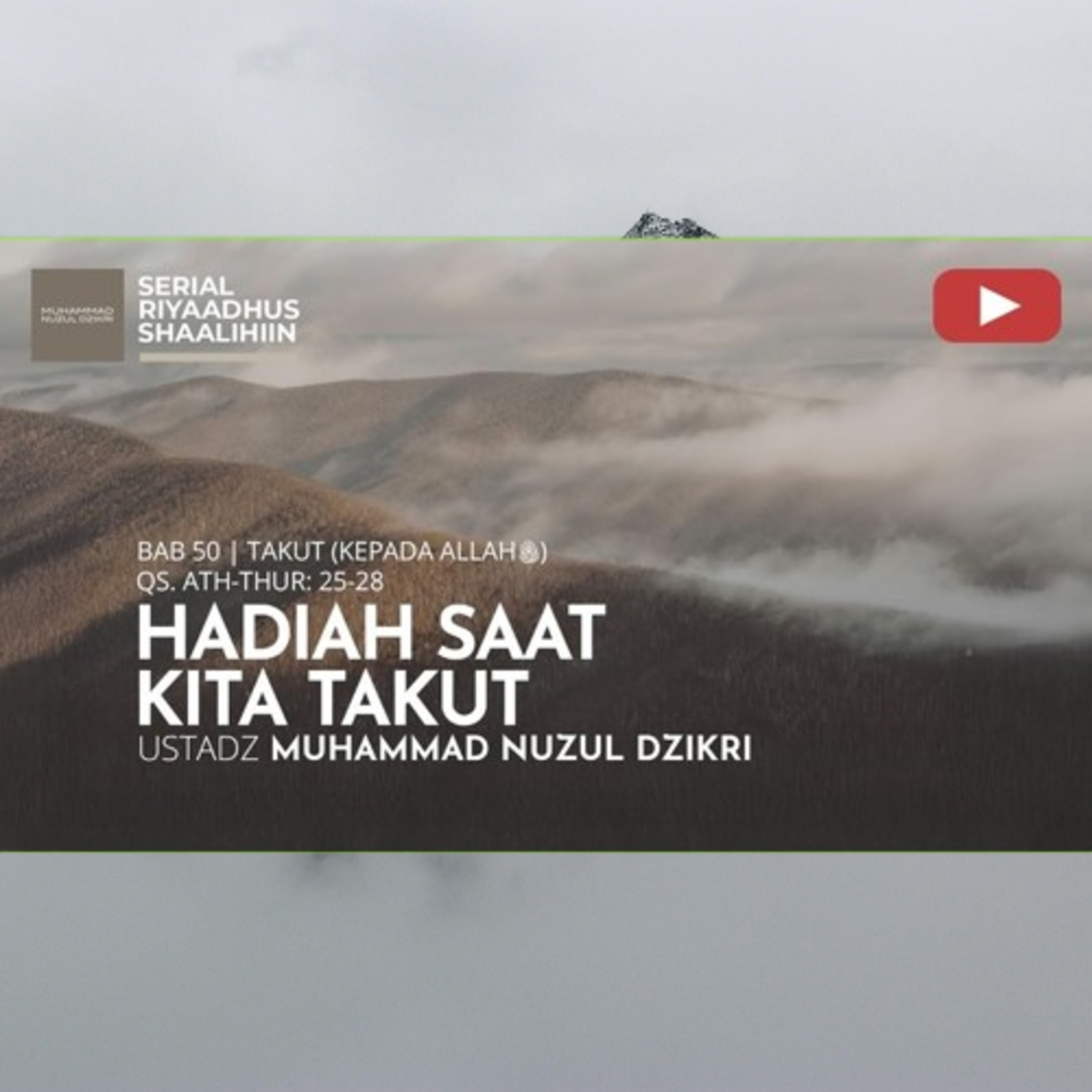 Riyaadhush Shaalihiin 1970. "HADIAH SAAT KITA TAKUT"