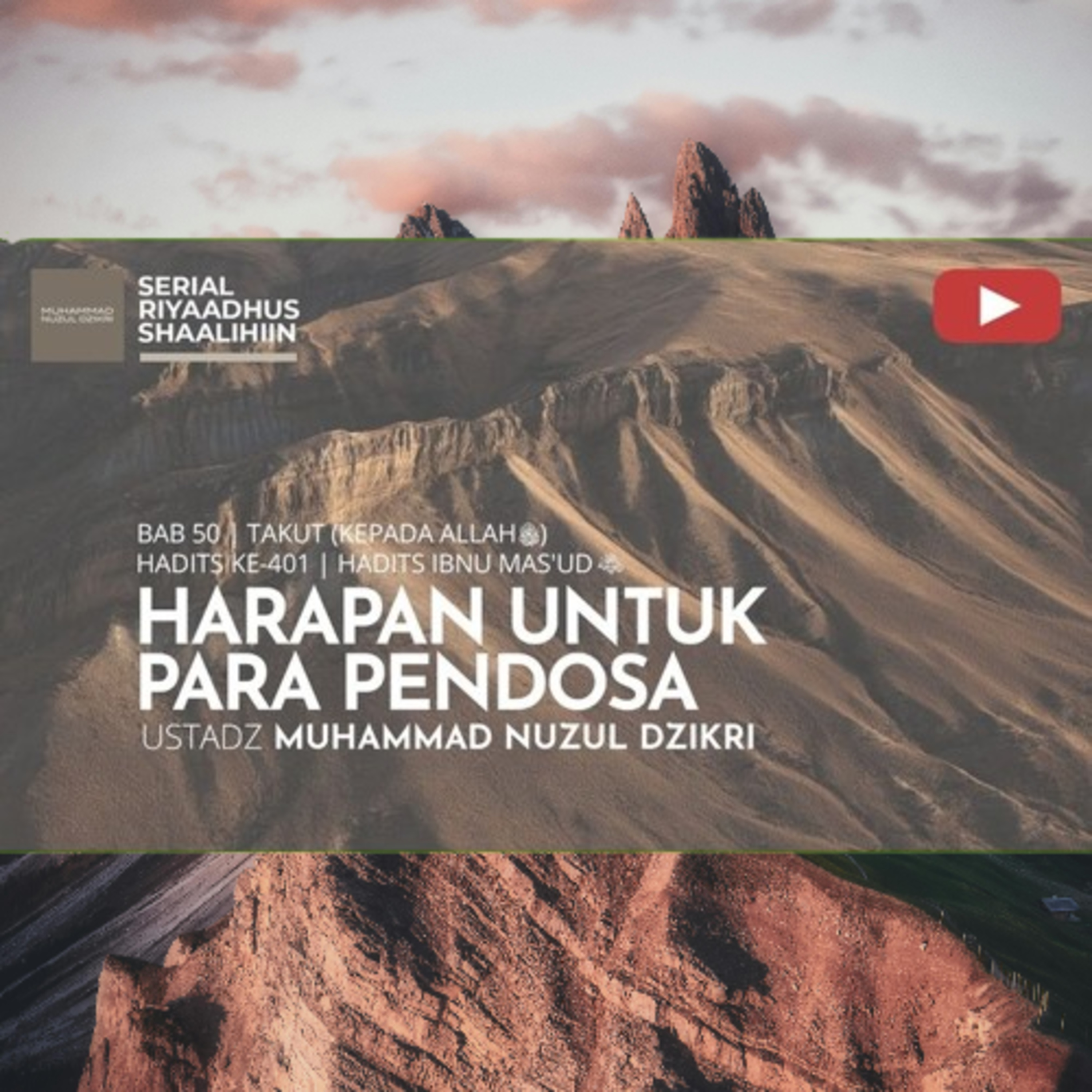 Riyaadhush Shaalihiin 2023. "HARAPAN UNTUK PARA PENDOSA"