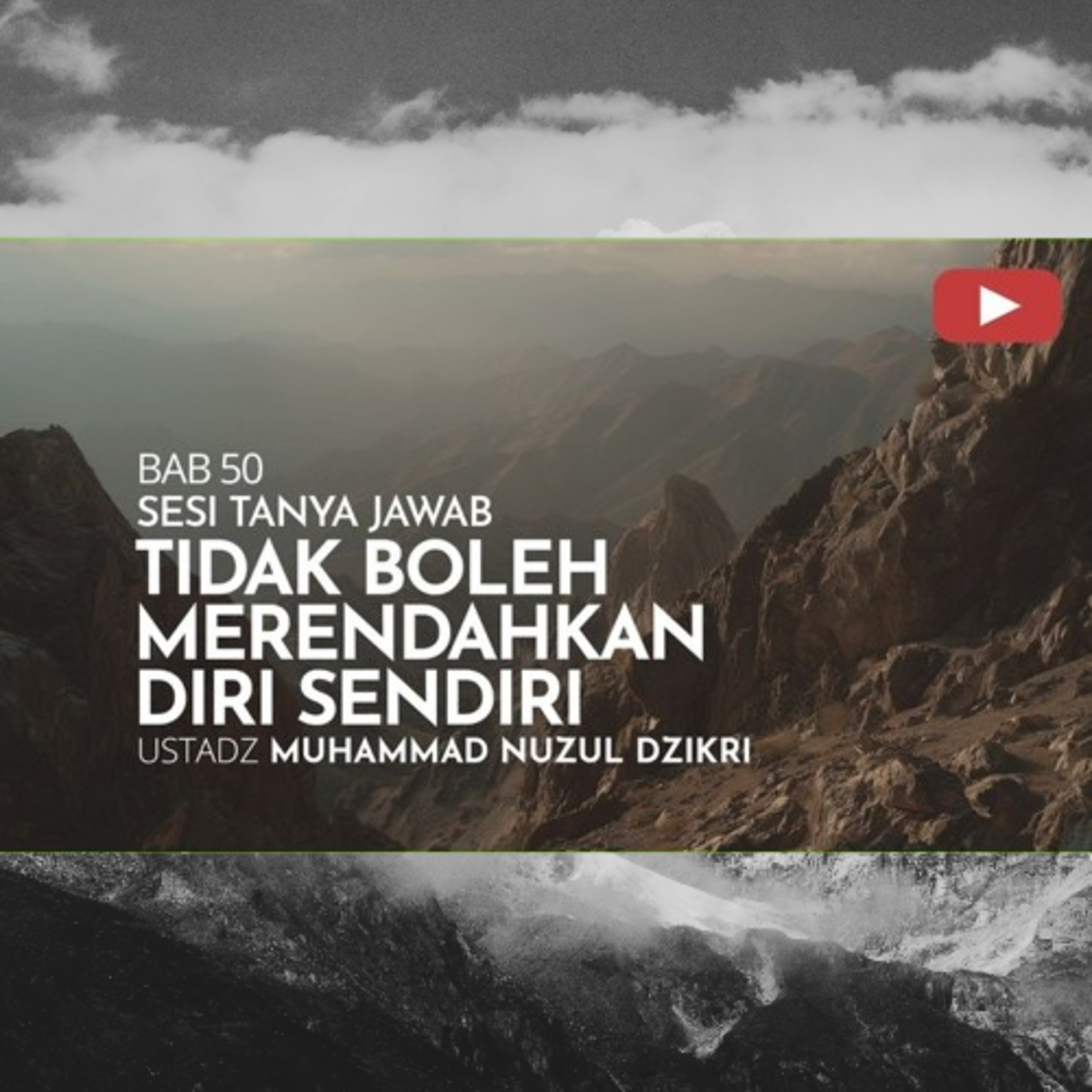 Riyaadhush Shaalihiin 2064. "TIDAK BOLEH MERENDAHKAN DIRI SENDIRI"