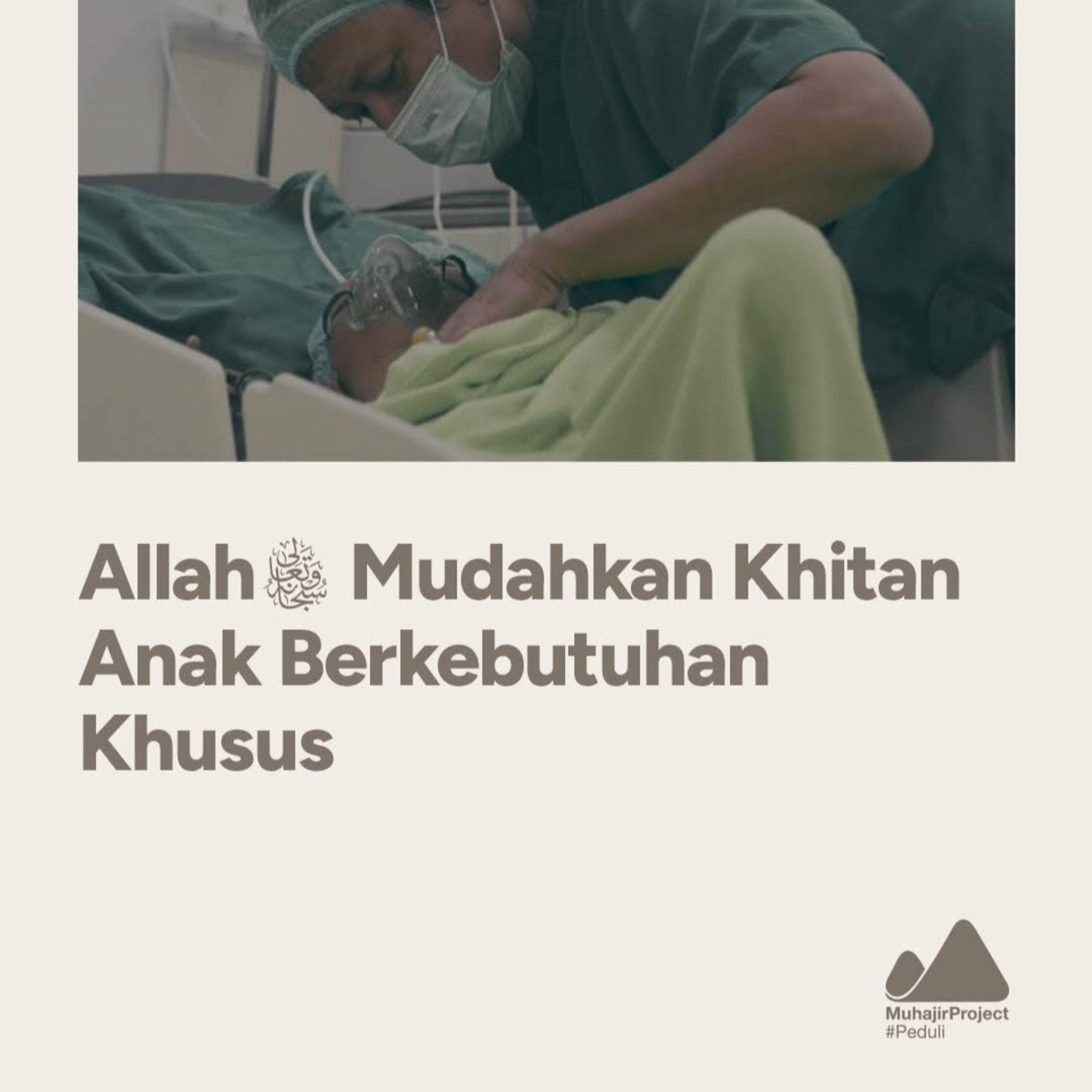Allah Mudahkan Khitan Anak Berkebutuhan Khusus