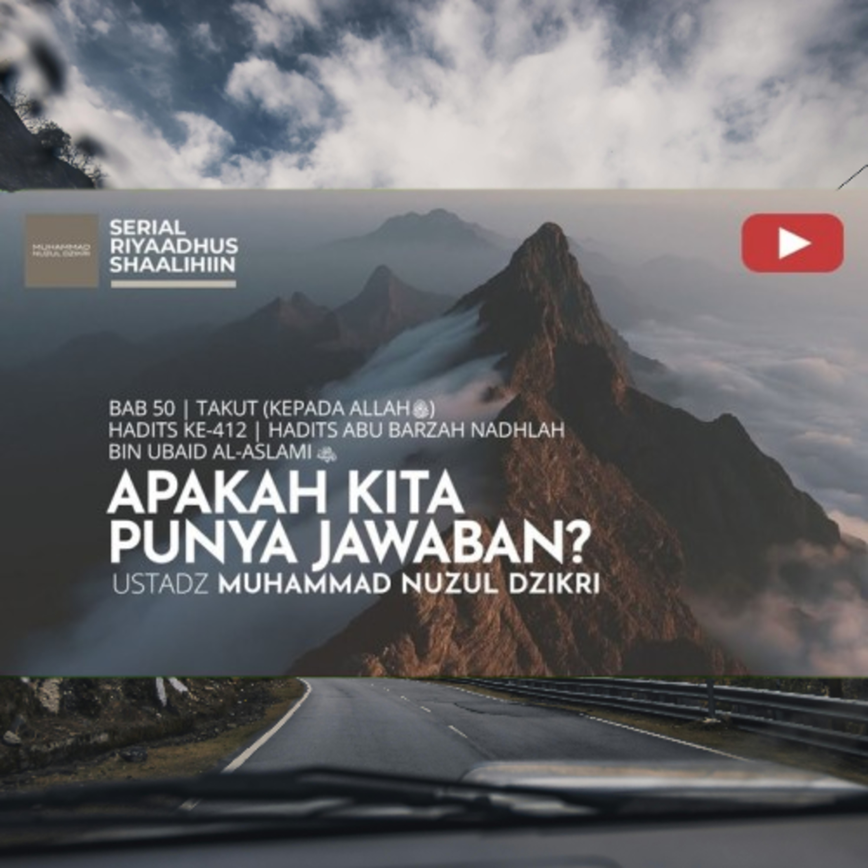 Riyaadhush Shaalihiin 2088. "APAKAH KITA PUNYA JAWABAN? "