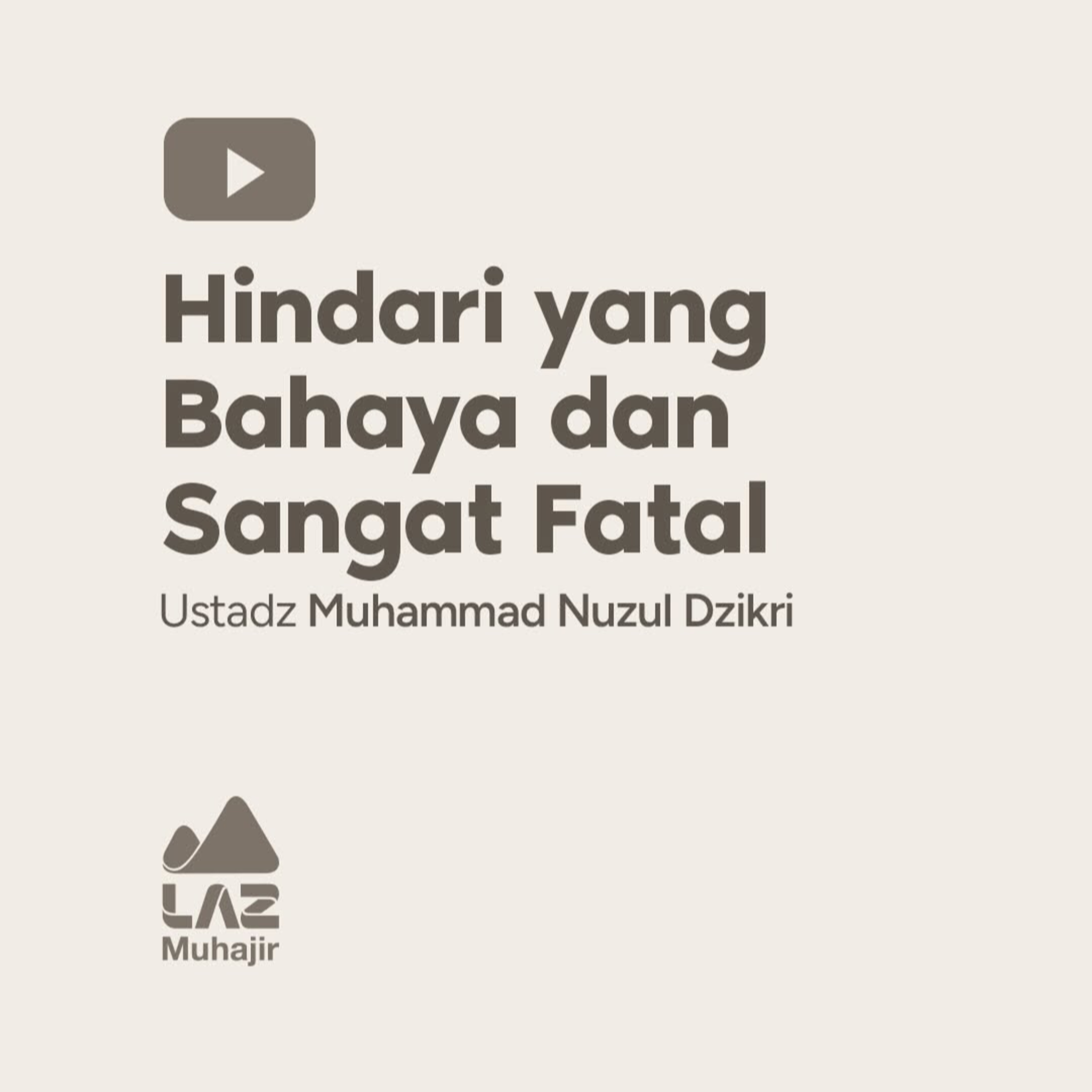 Hindari yang Bahaya dan Sangat Fatal