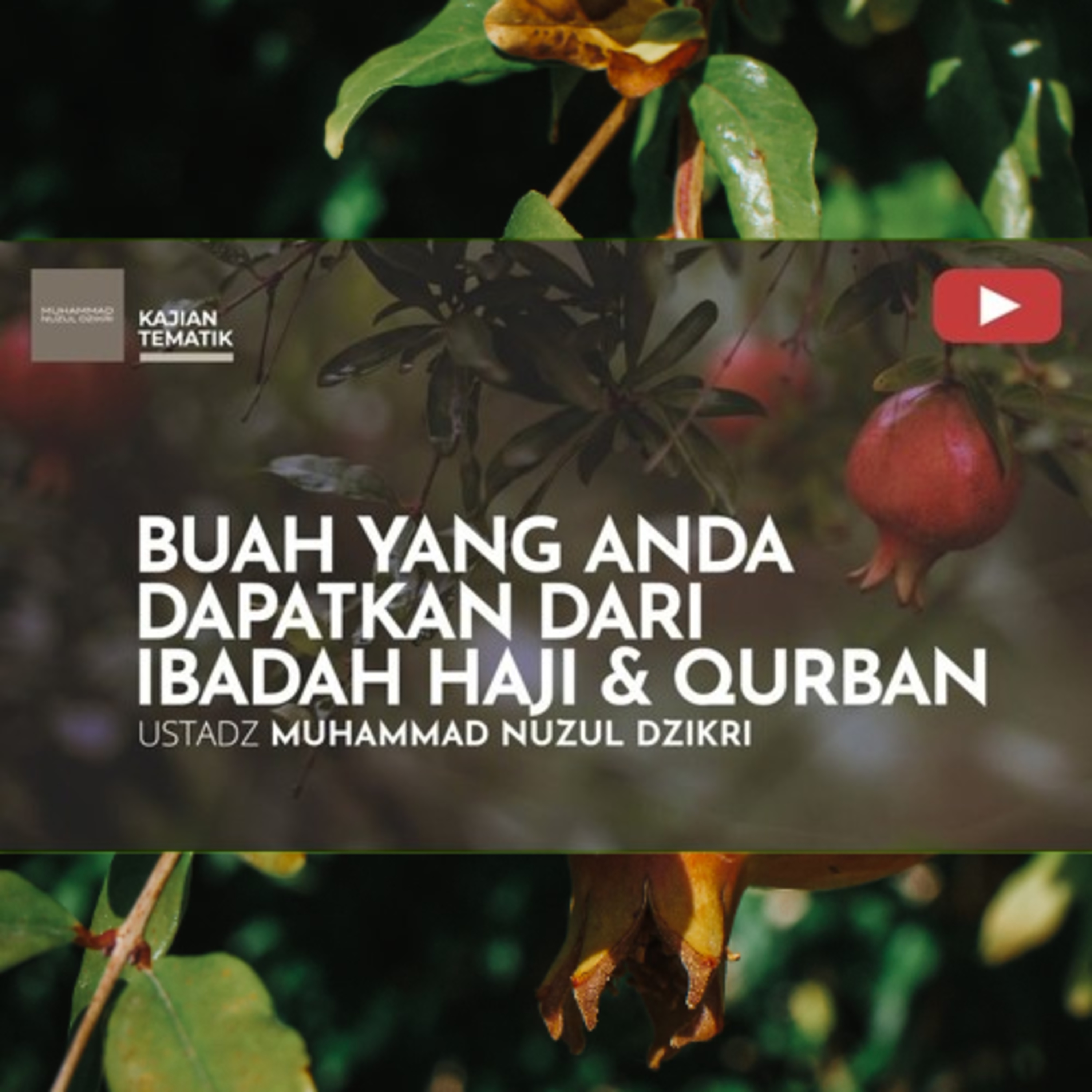 BUAH YANG ANDA DAPATKAN DARI IBADAH HAJI & QURBAN | KAJIAN TEMATIK  episode artwork