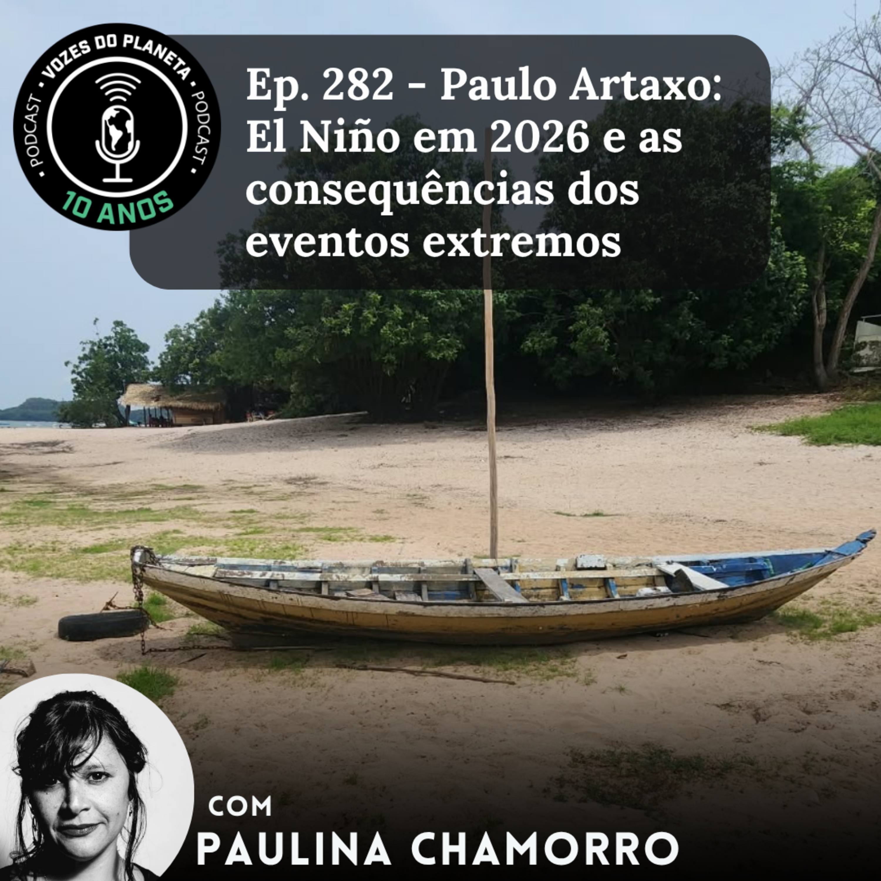 Ep. 282 - Paulo Artaxo: El Niño em 2026 e as consequências dos eventos extremos episode artwork