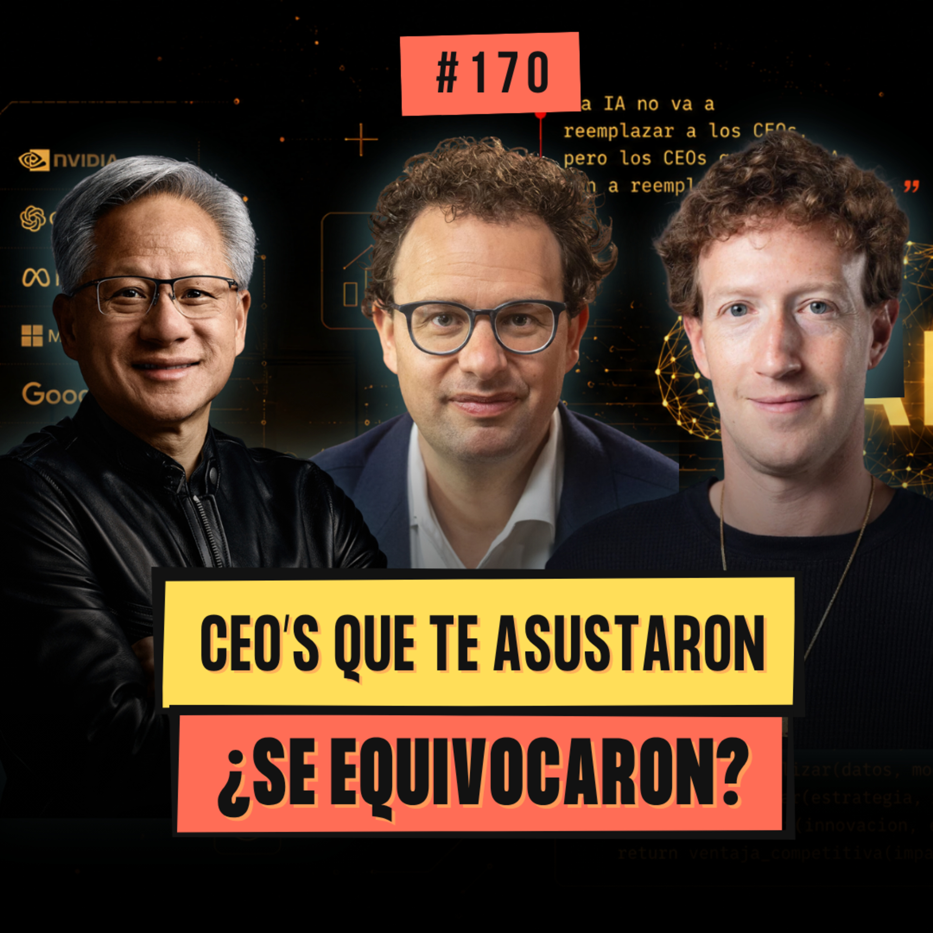#170 - Los CEOs Que Te Asustaron con la IA Ya Se Están Corrigiendo episode artwork