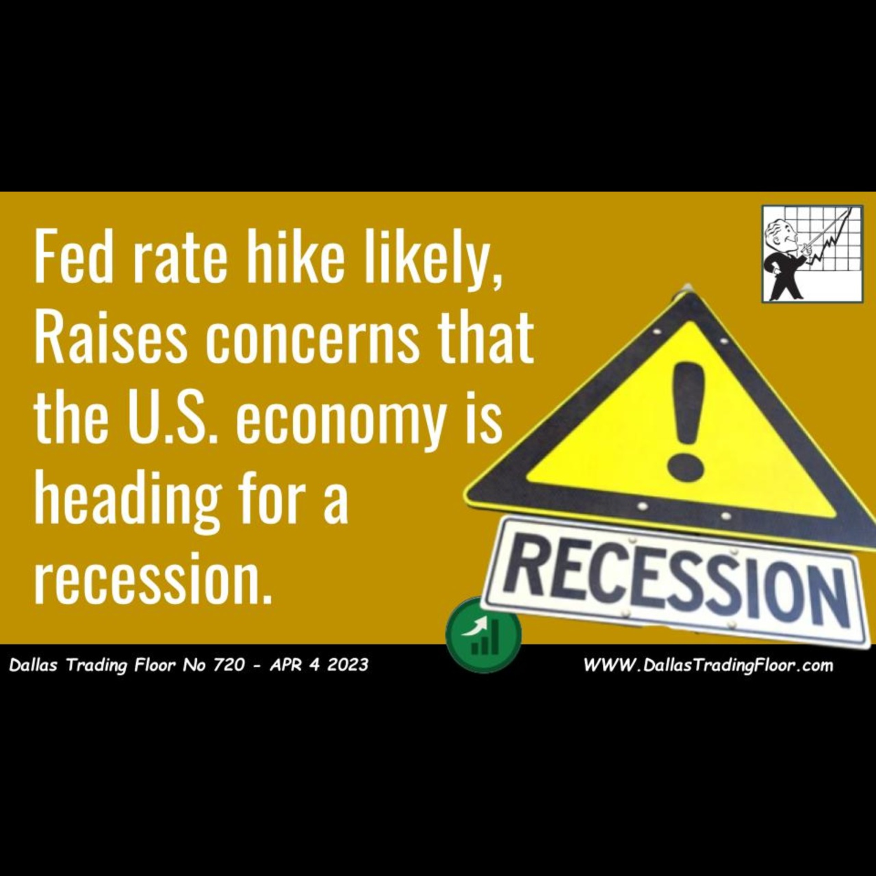 Fed rate hike likely, Raises concerns that the U.S. economy is heading for a recession. episode artwork