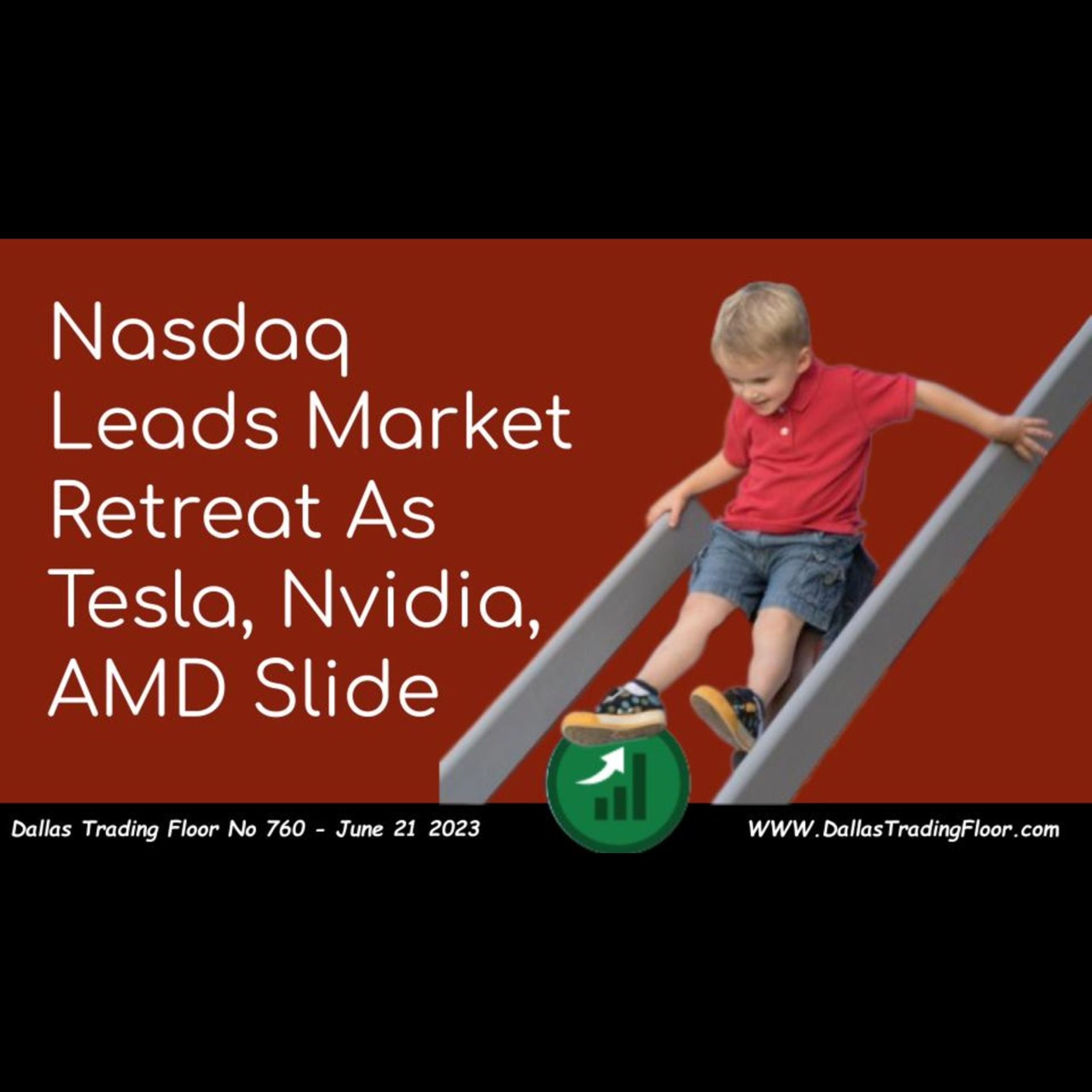 Nasdaq Leads Market Retreat As Tesla, Nvidia, AMD Slide episode artwork