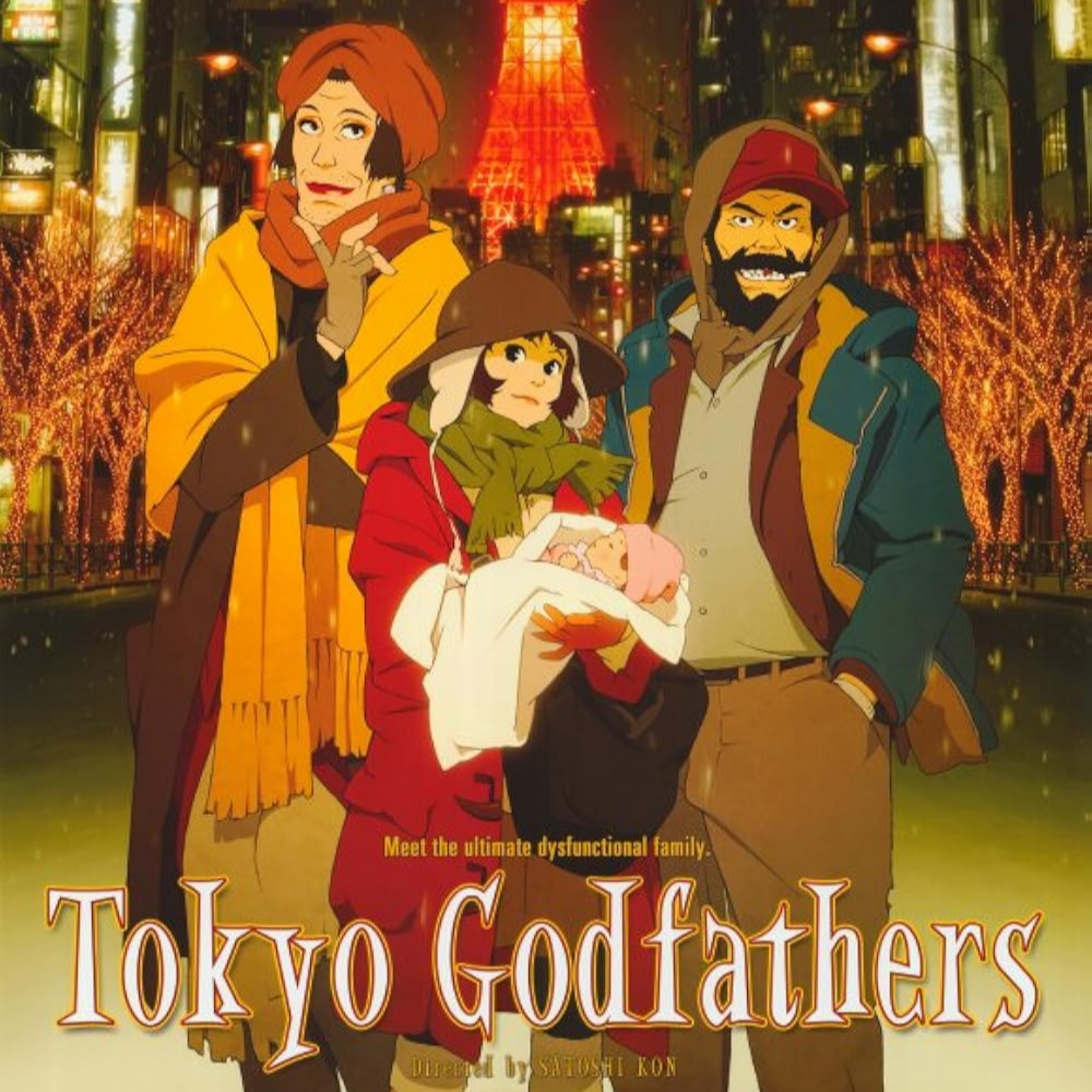 Recensioni CaRfatiche Road to XMAS 25 - Tokyo Godfathers (Satoshi Kon 2003) episode artwork
