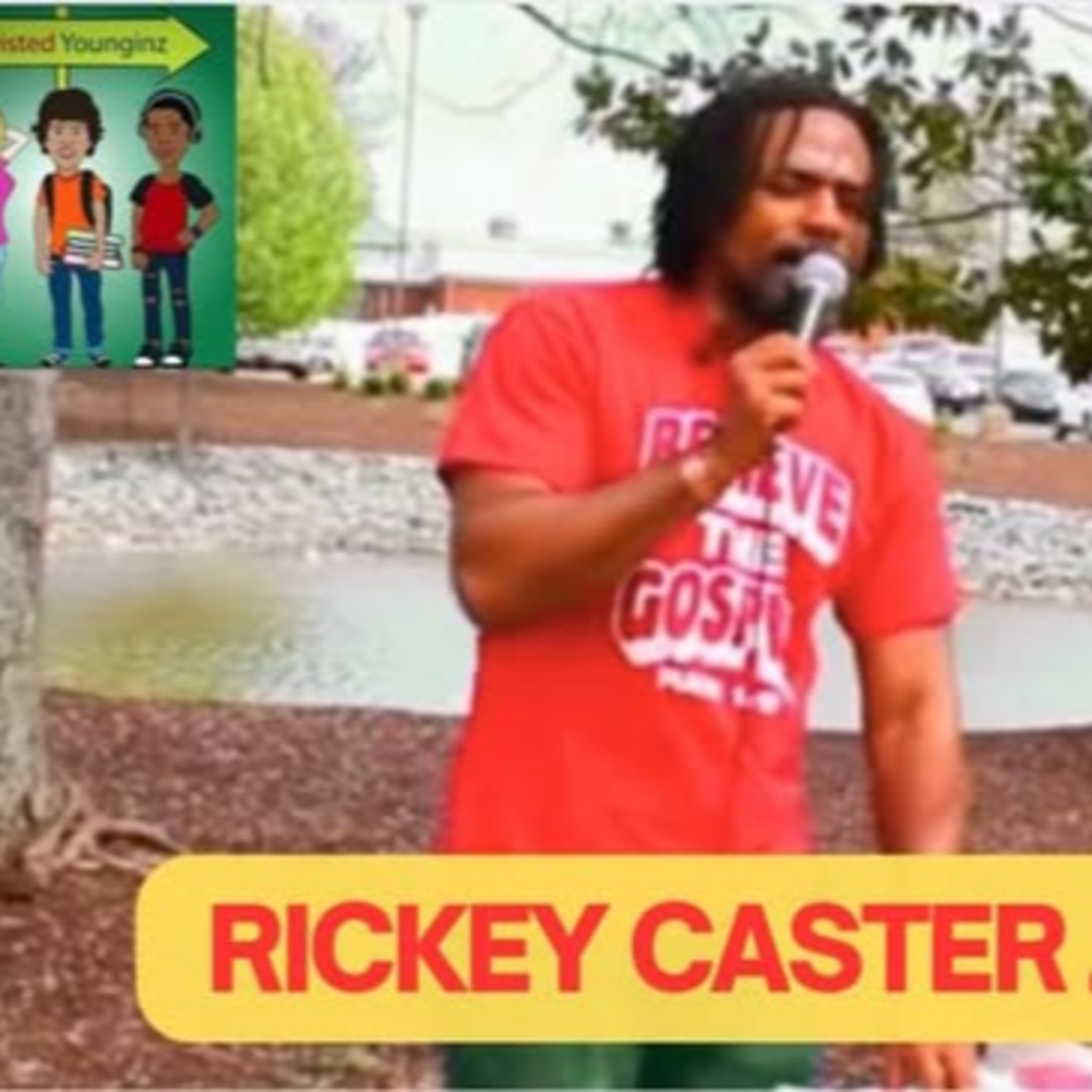 Finding Faith Podcast | Rickey Caster Jr Jesus Testimony (Street Preacher/Street Evangelist)