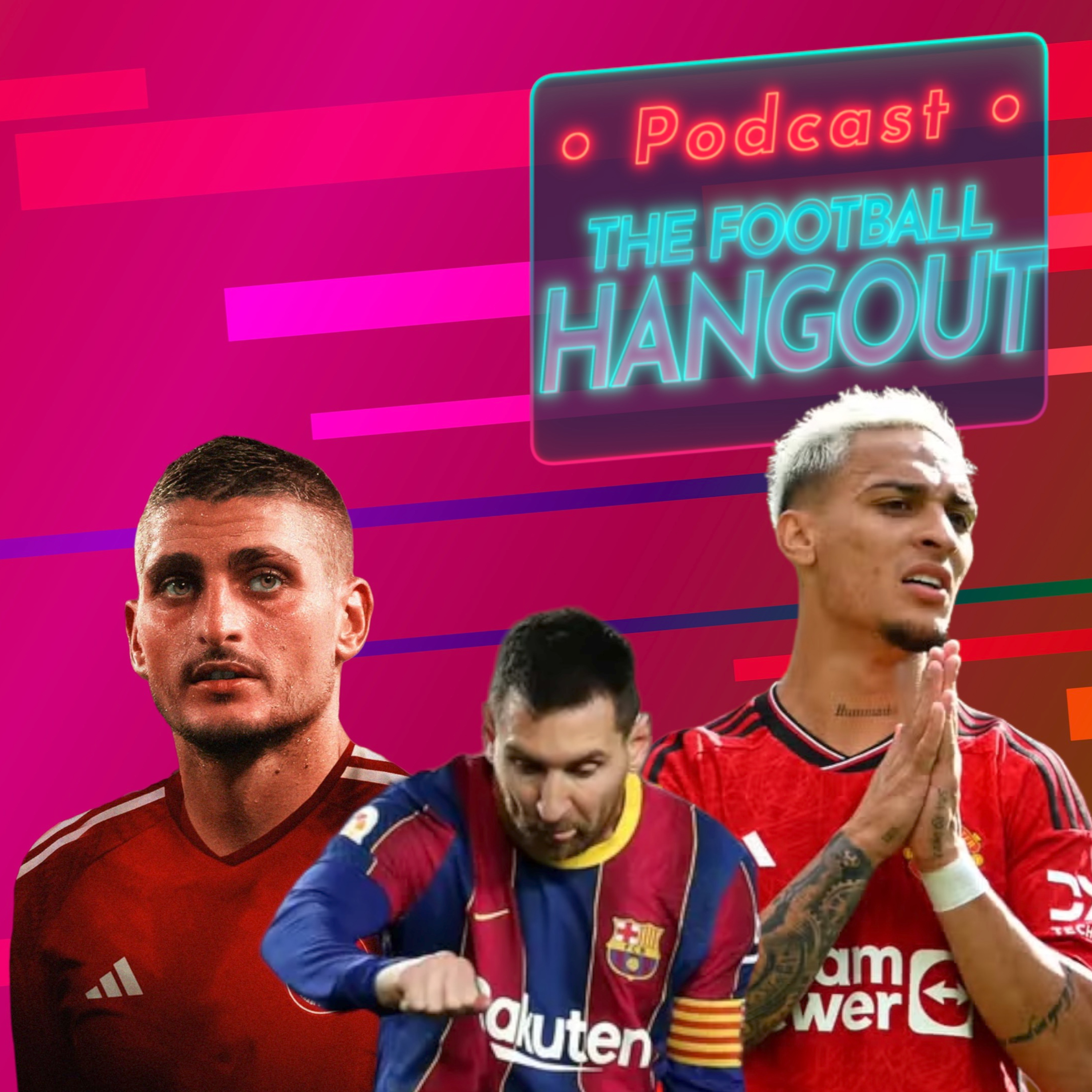Antony OUT for Man United | Verratti to Al Arabi? | Messi & GOAT Free Kick