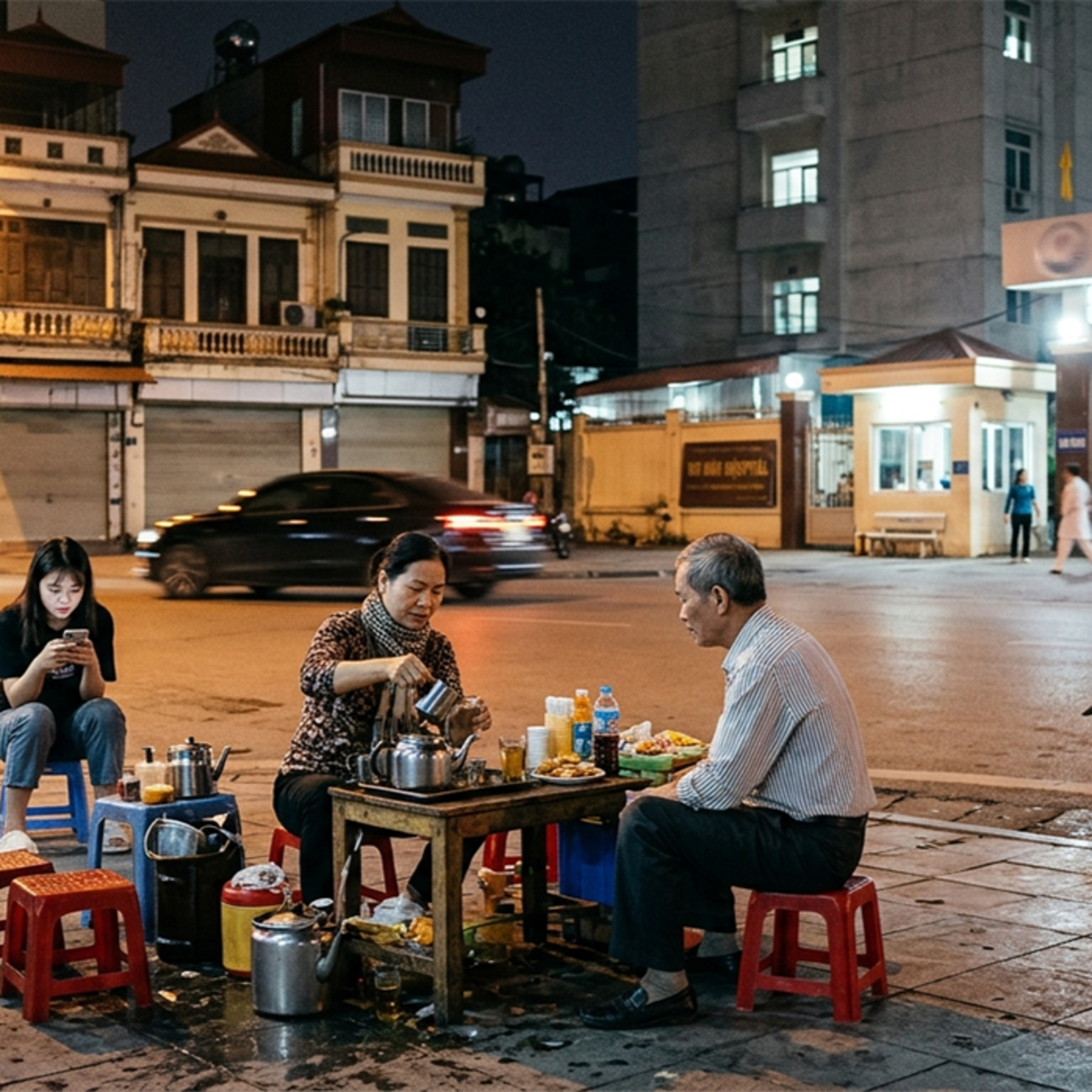Bộ hành qua phố: Đêm trước cổng bệnh viện episode artwork
