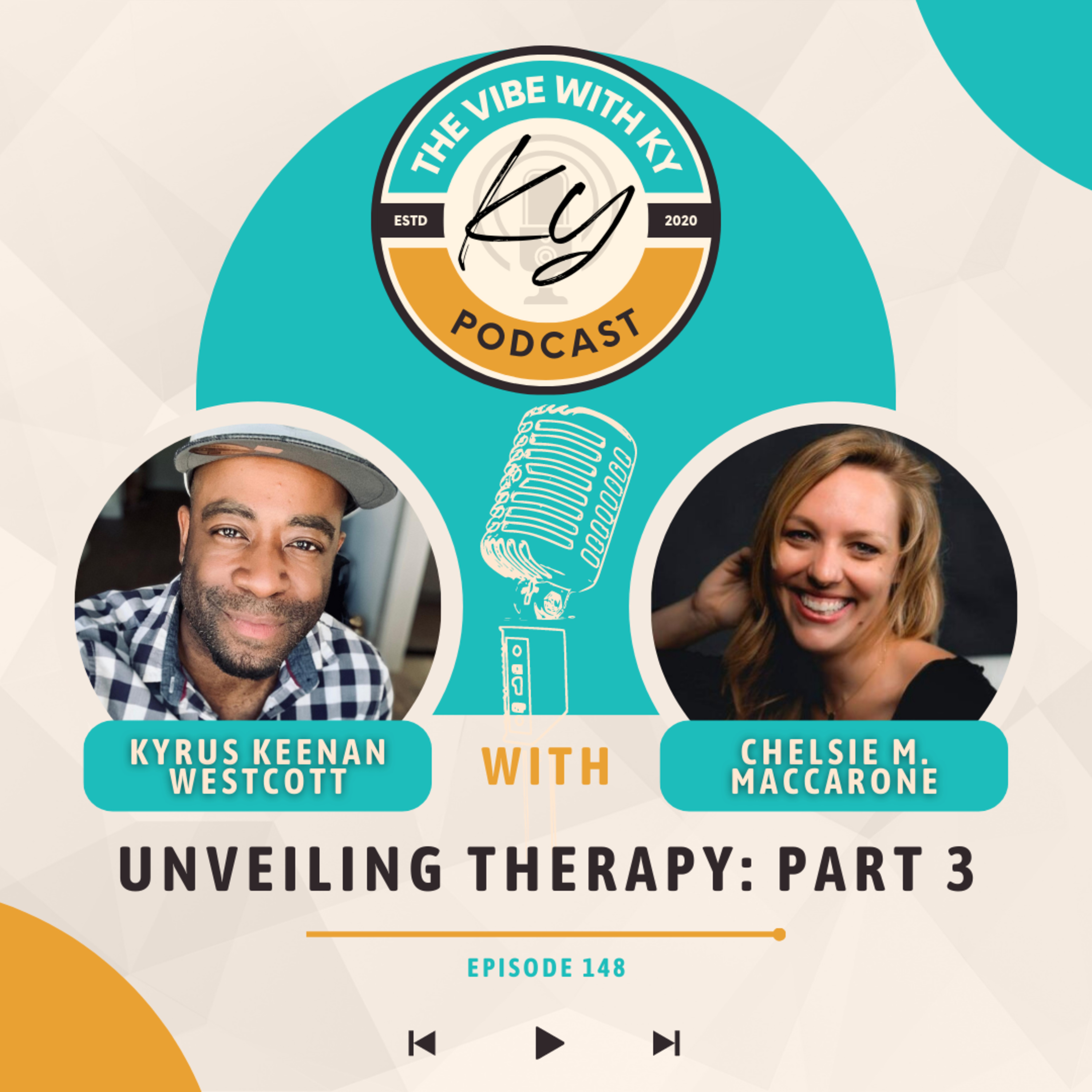 S4-E37: "Q&A with a Therapist" - Chelsie M. Maccarone | The Vibe With Ky Podcast episode artwork