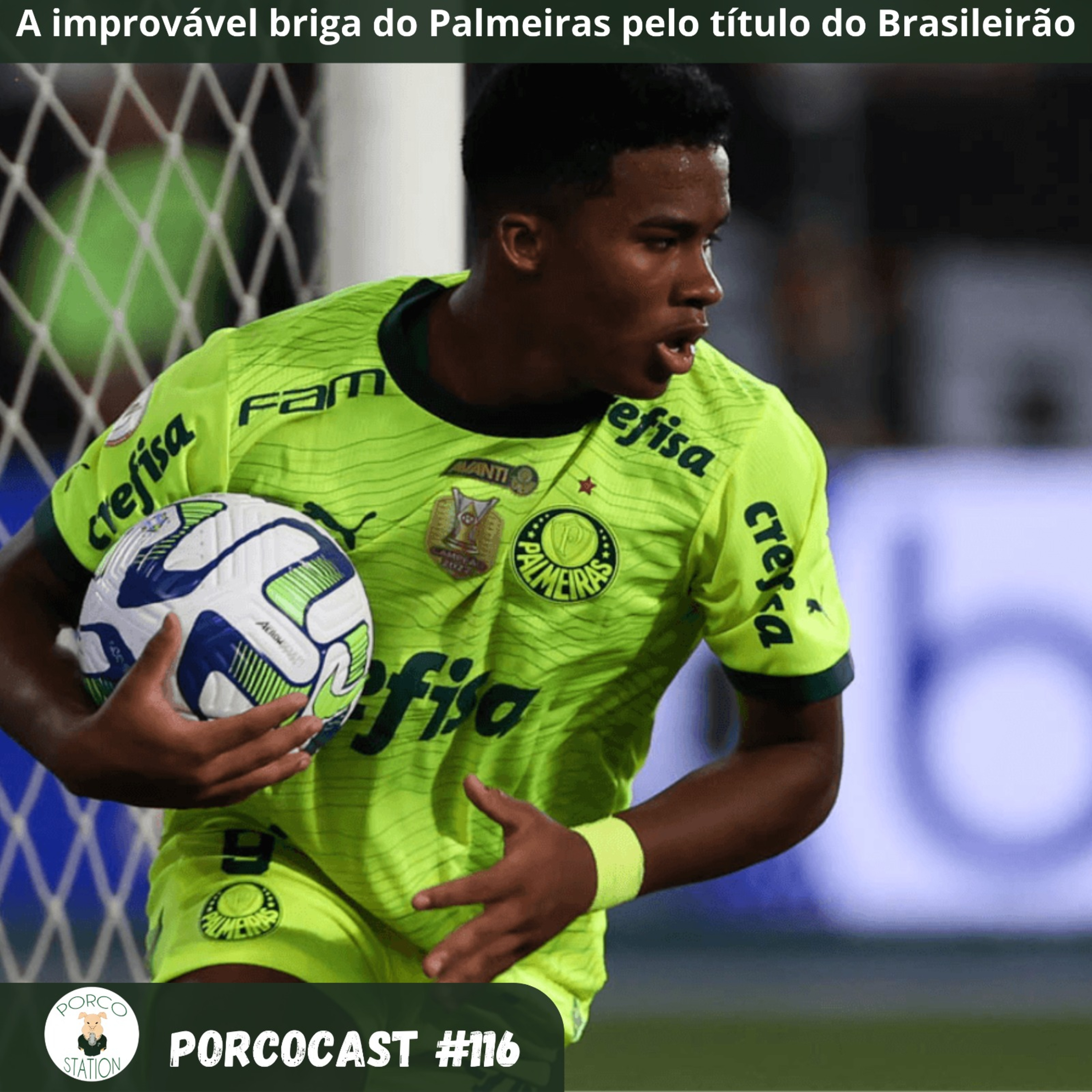 Porcocast #116- A improvável briga do Palmeiras pelo título do Brasileirão episode artwork