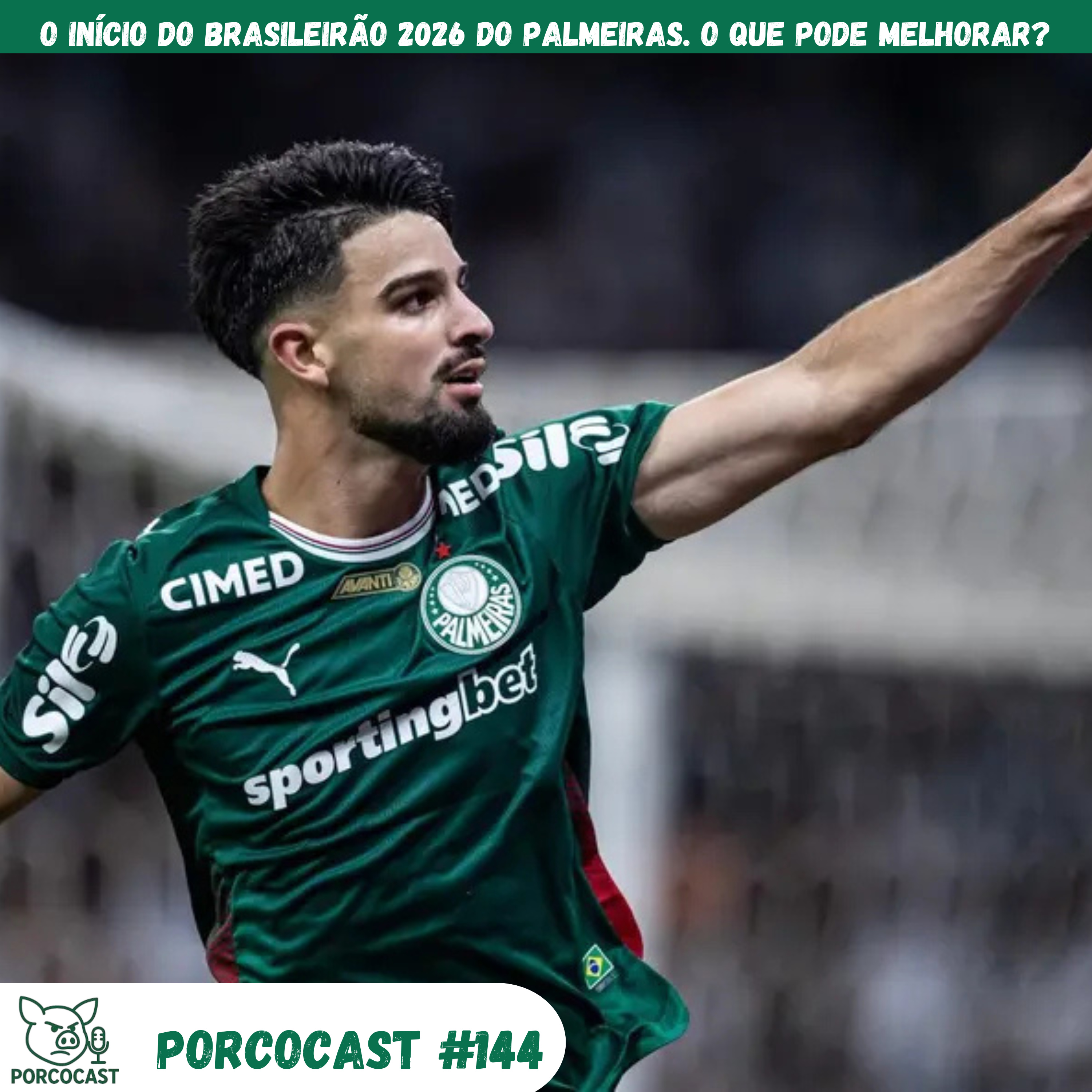 Porcocast #144 - O que pode melhorar no Palmeiras em 2026? episode artwork