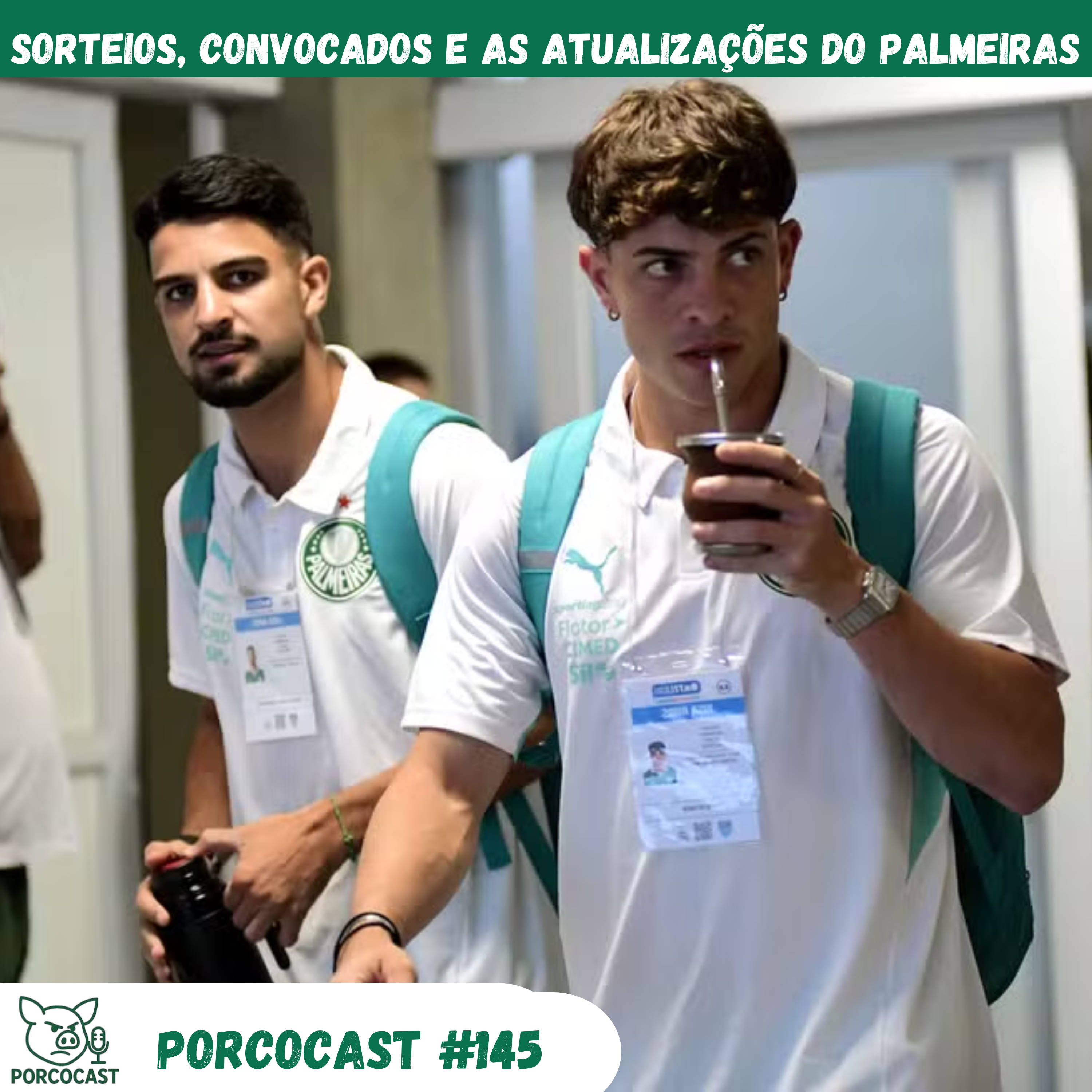 Porcocast 145 - Sorteios, convocados e as atualizações do Palmeiras episode artwork
