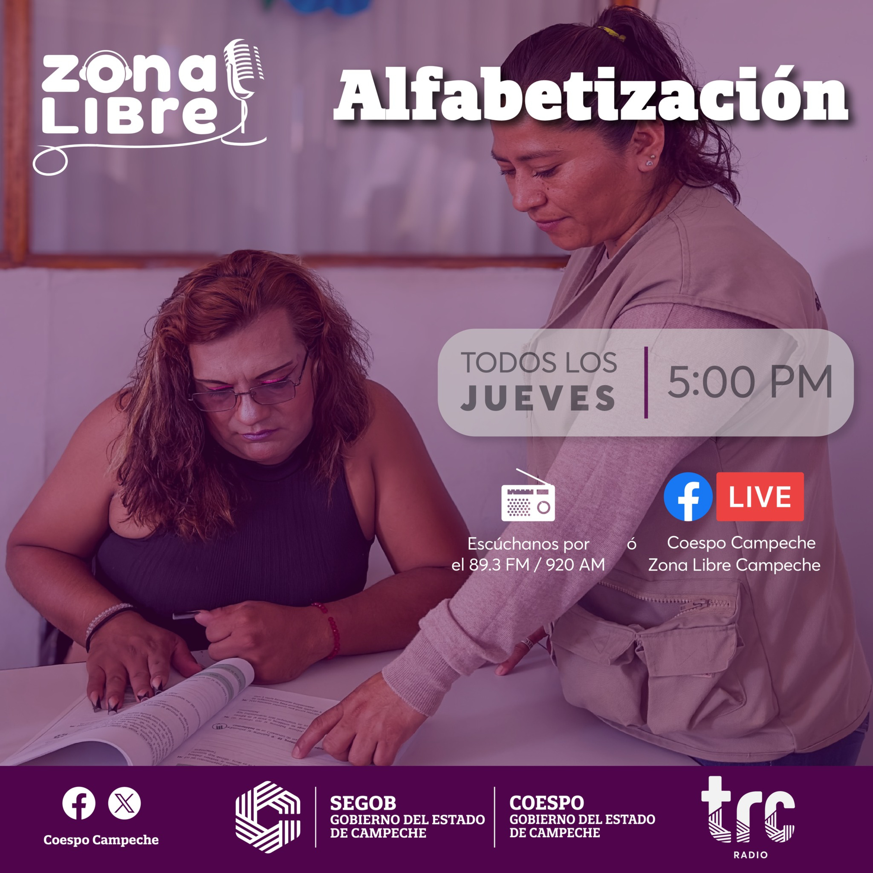 Zona Libre Campeche - 𝐀𝐥𝐟𝐚𝐛𝐞𝐭𝐢𝐳𝐚𝐜𝐢𝐨́𝐧 episode artwork