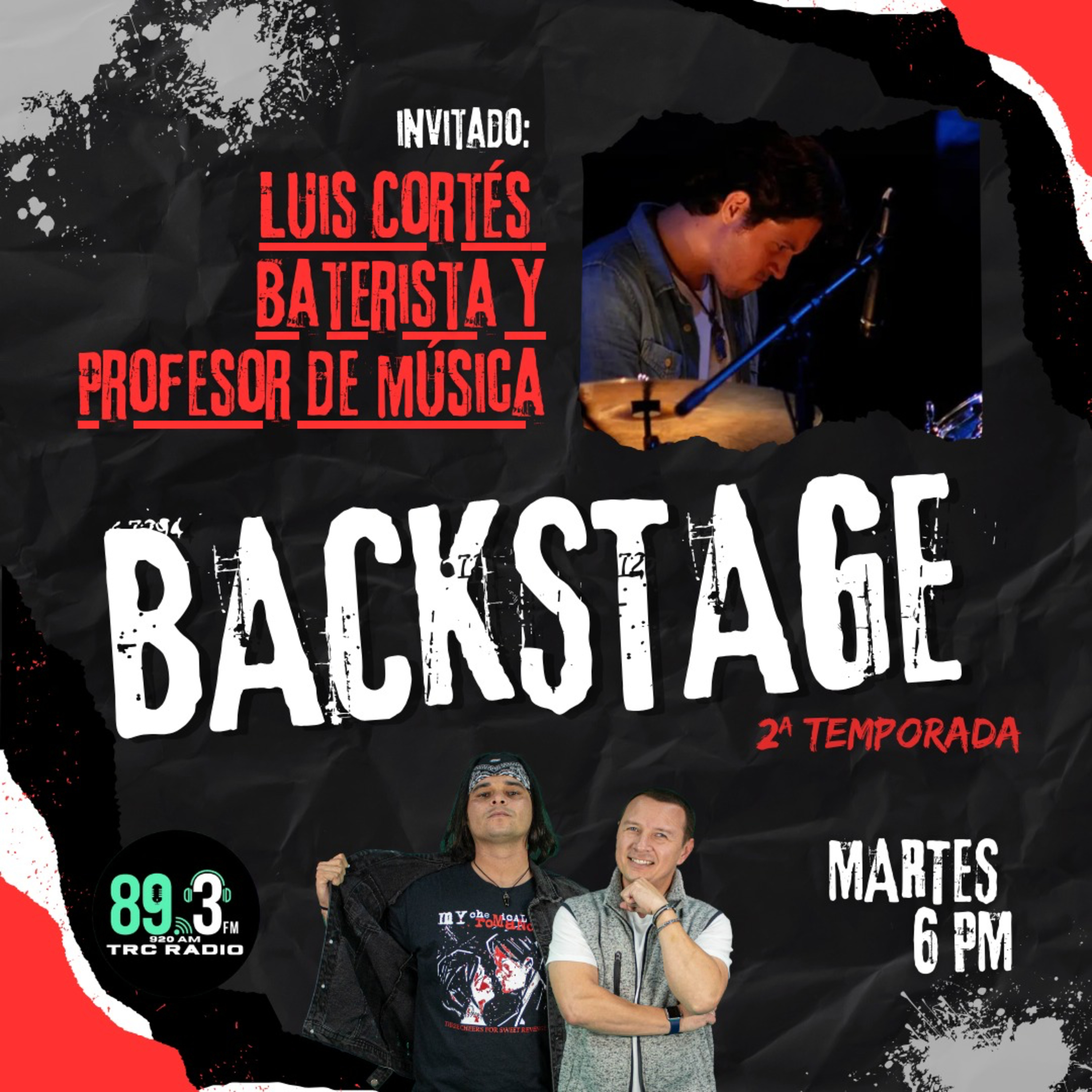 Backstage - Profesor Luis Cortés episode artwork