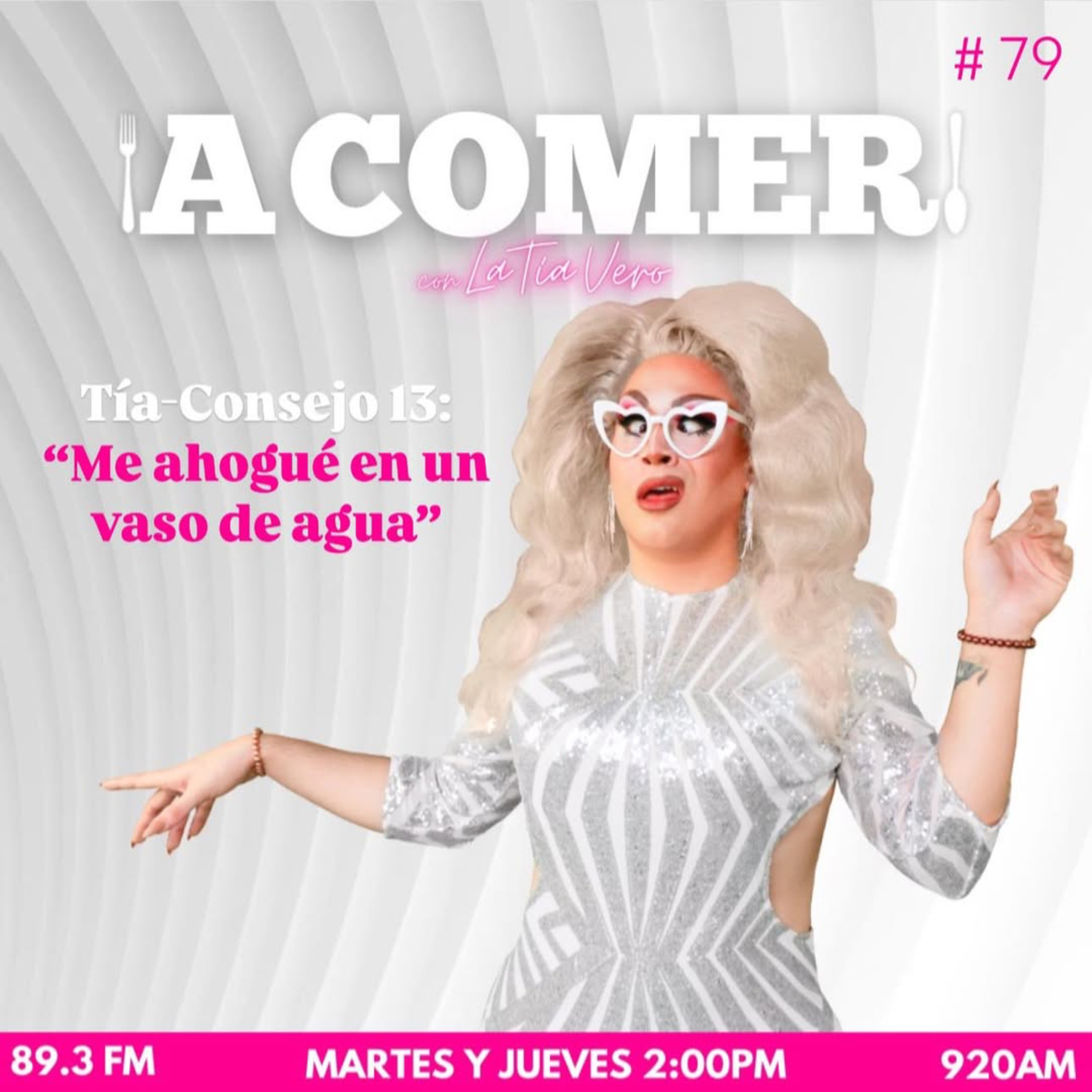 ¡A comer! con La Tía Vero - Tía-Consejo 13: "Me ahogué en un vaso de agua" episode artwork