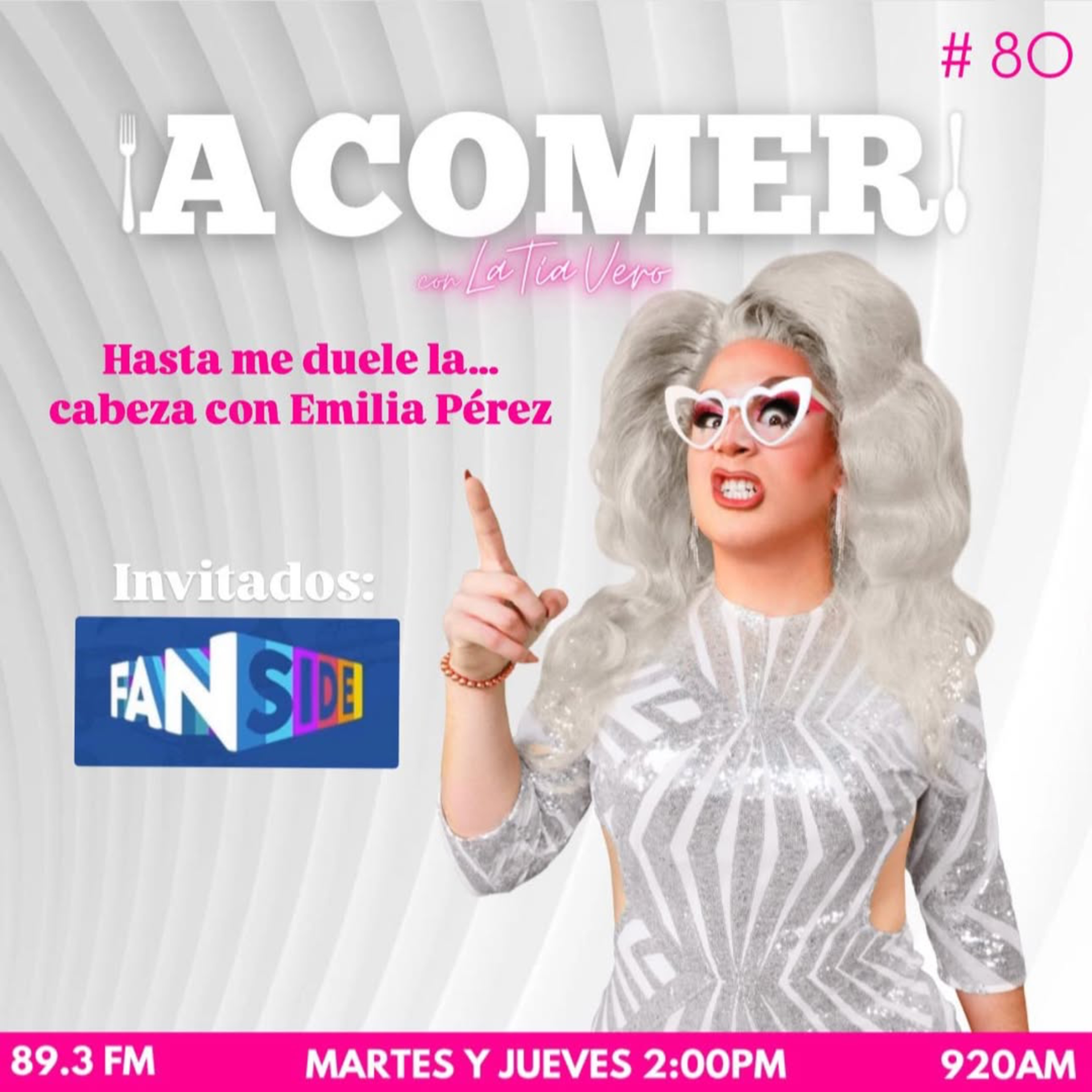 ¡A comer! con La Tía Vero - Hasta me duele la... cabeza con Emilia Pérez episode artwork
