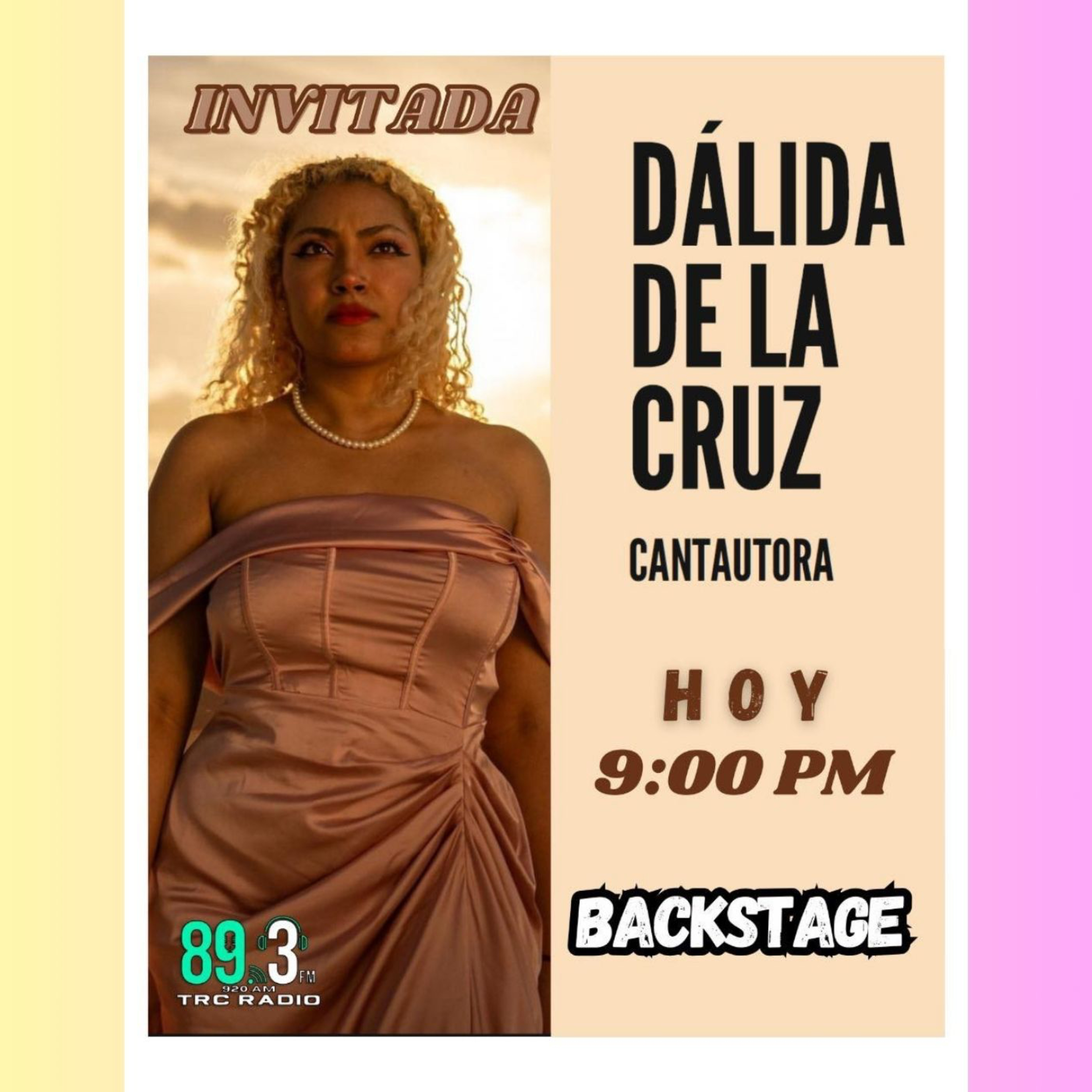 Backstage - Dálida de la Cruz episode artwork