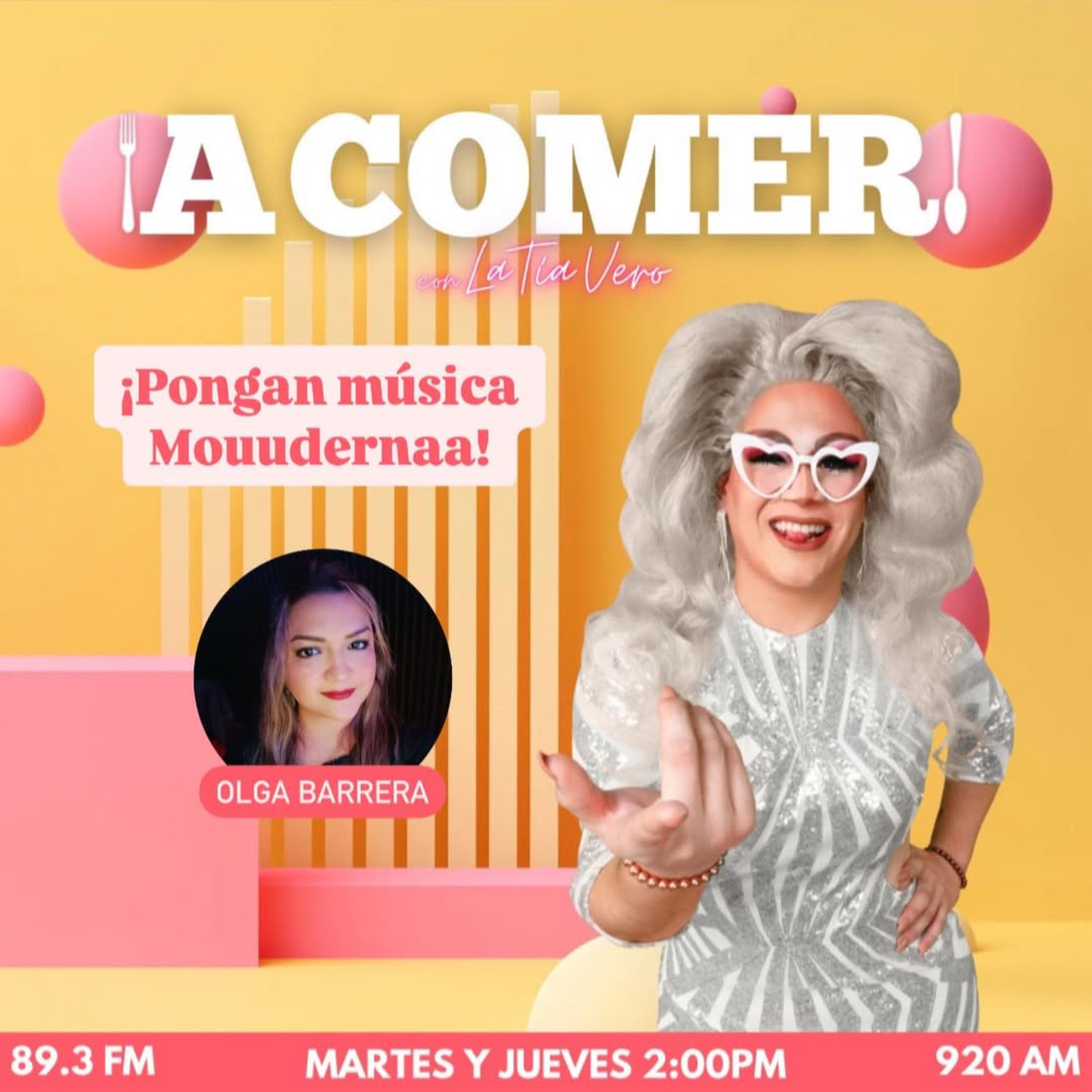 ¡A Comer! con La Tía Vero - ¡Pongan música Mouudernaa! episode artwork