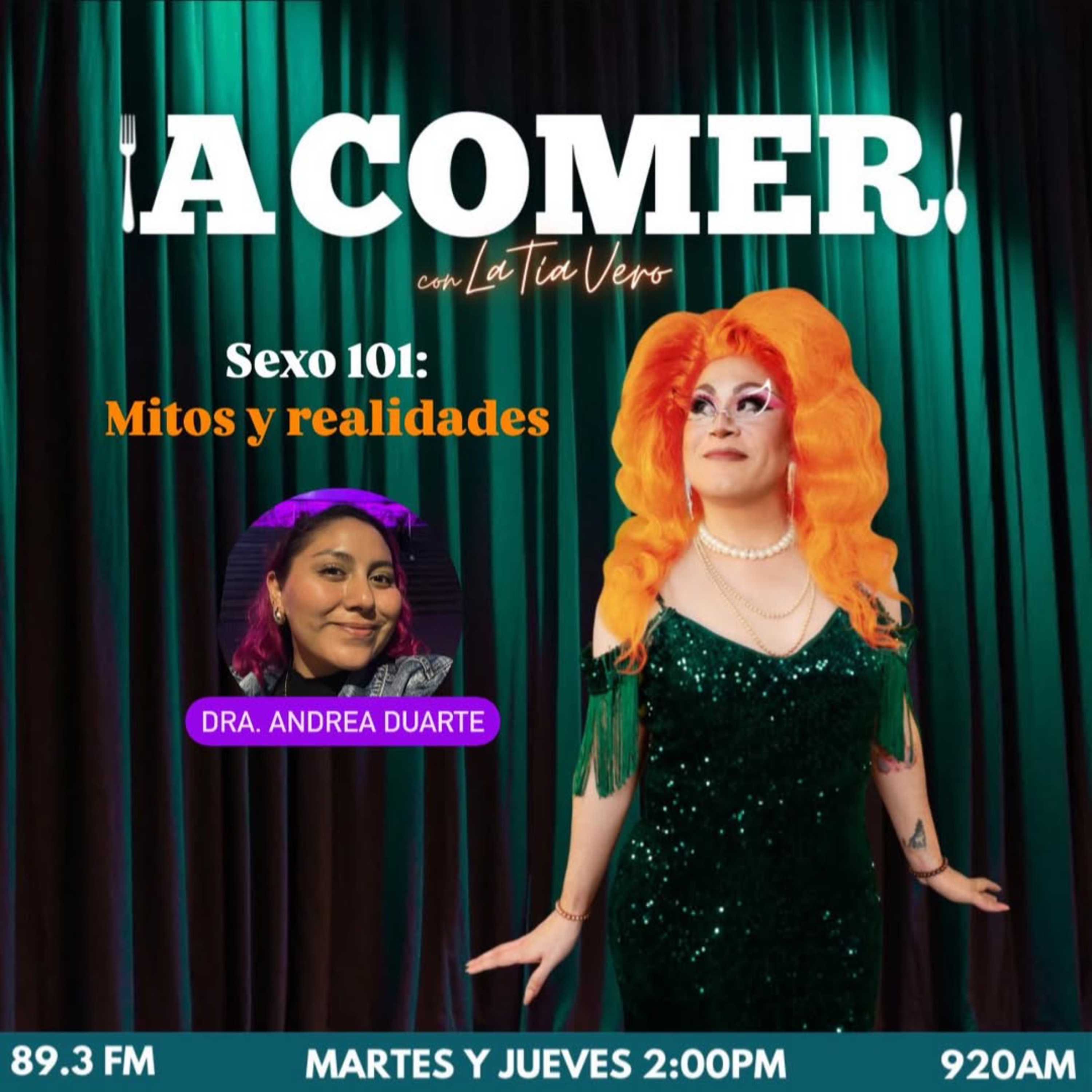 ¡A Comer! con La Tía Vero - Sexo 101: Mitos y realidades episode artwork
