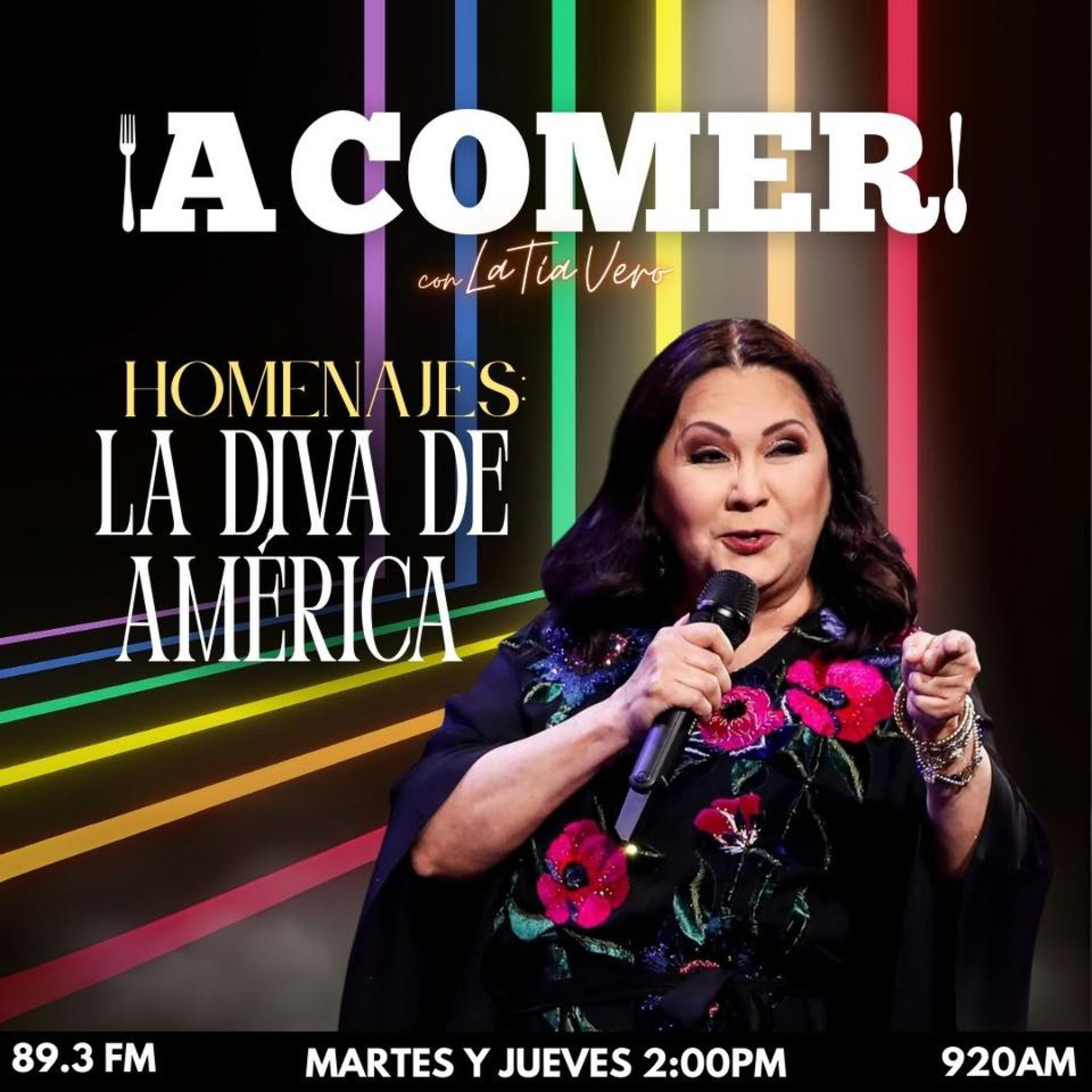 ¡A Comer! con La Tía Vero - Homenajes: La Diva de América episode artwork