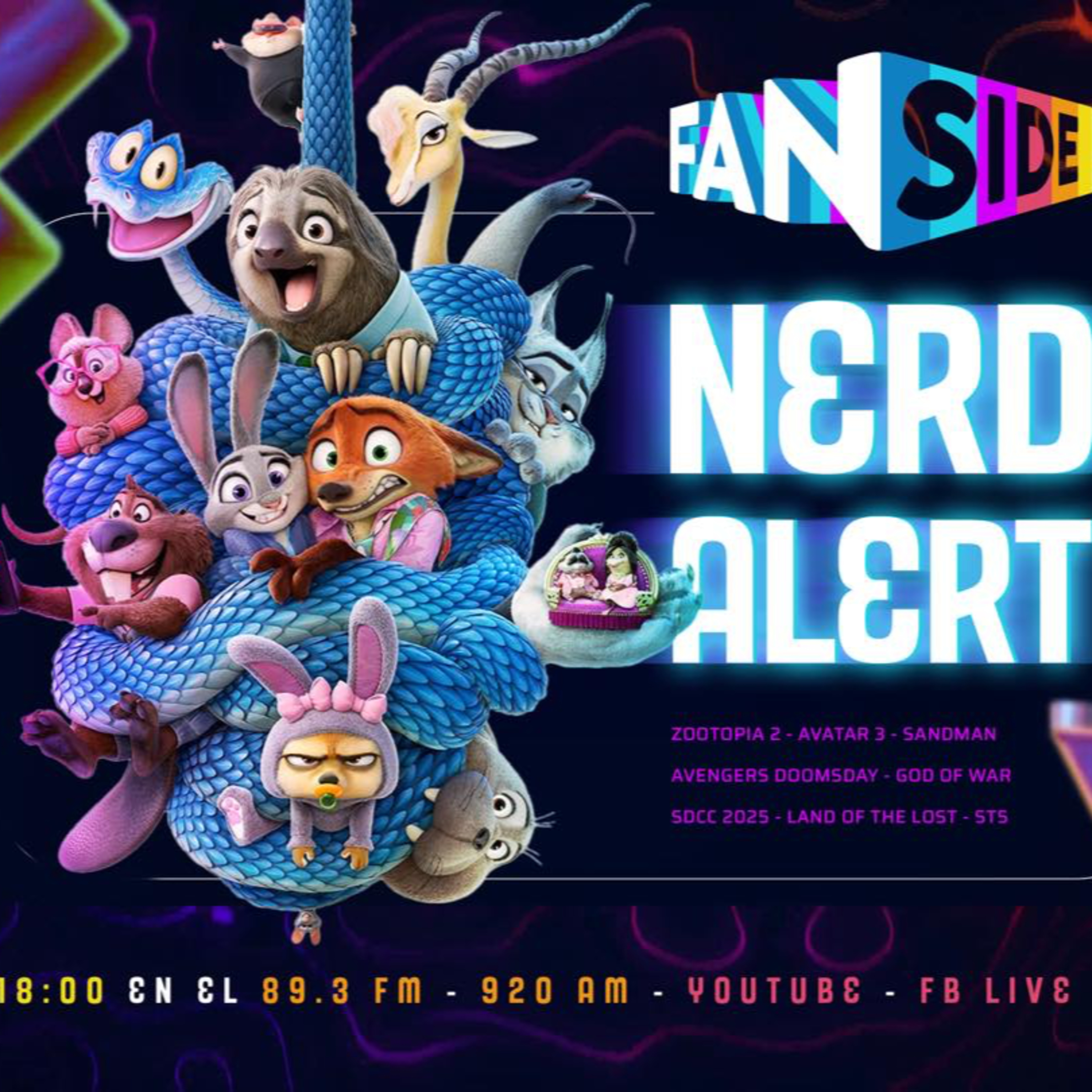 FANSIDE - Hora de Nerdear: Marvel, DC y todo lo que viene episode artwork