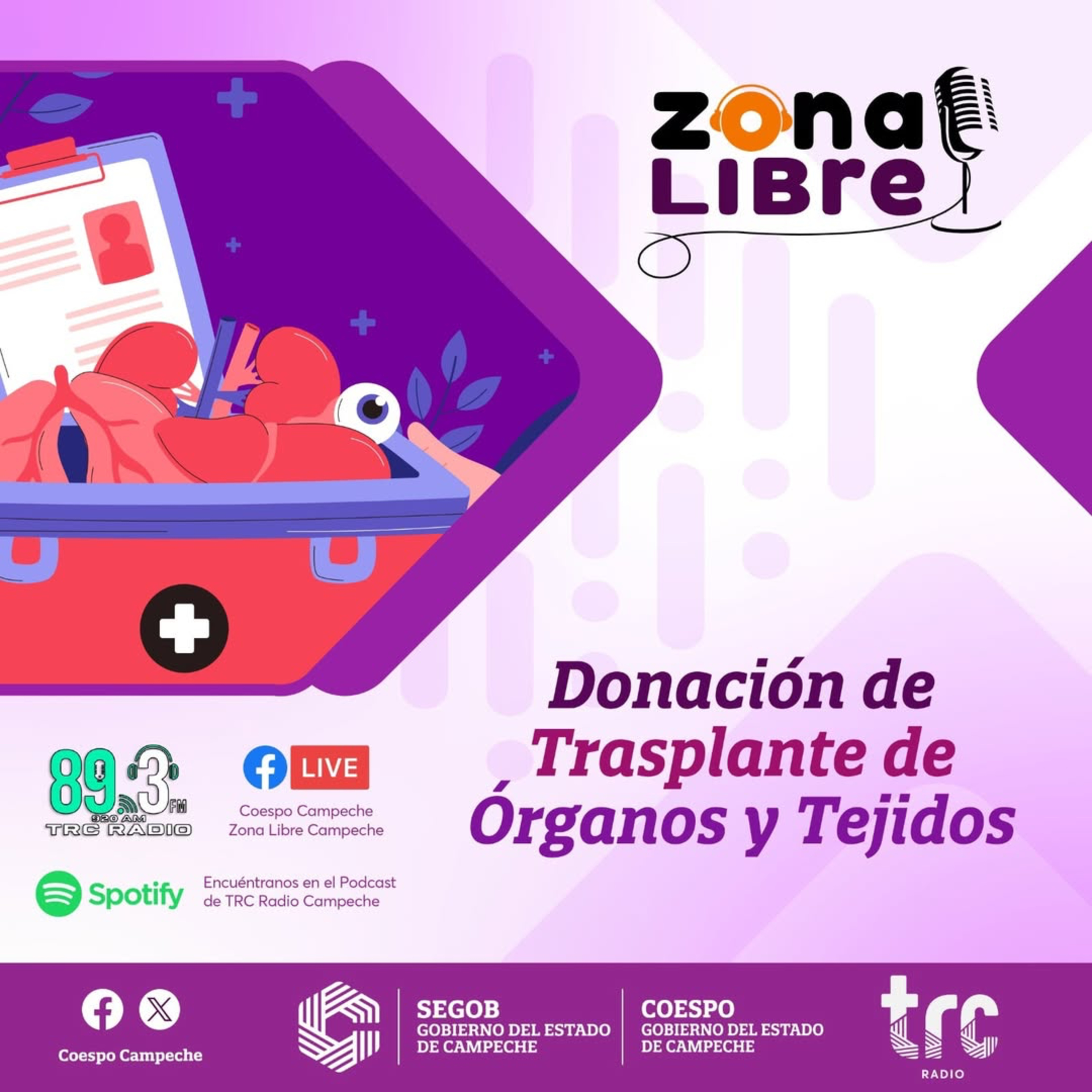 Zona Libre - Donación y Trasplante de Órganos y Tejidos episode artwork