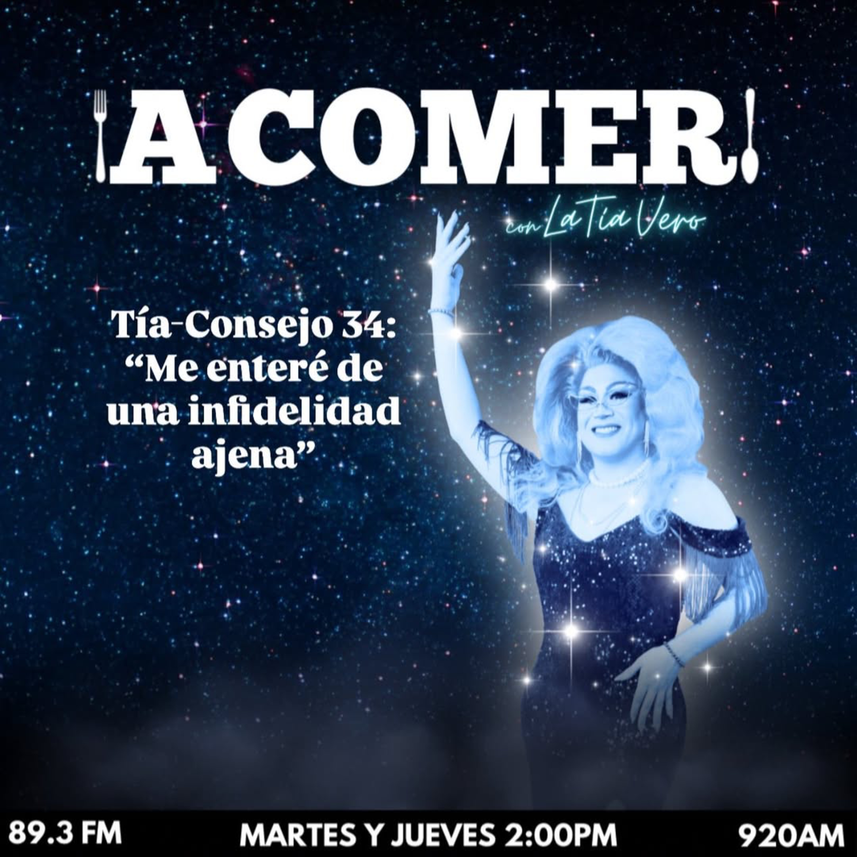 ¡A Comer! con La Tía Vero - Tía Consejo 34: "Me enteré de una infidelidad ajena" episode artwork