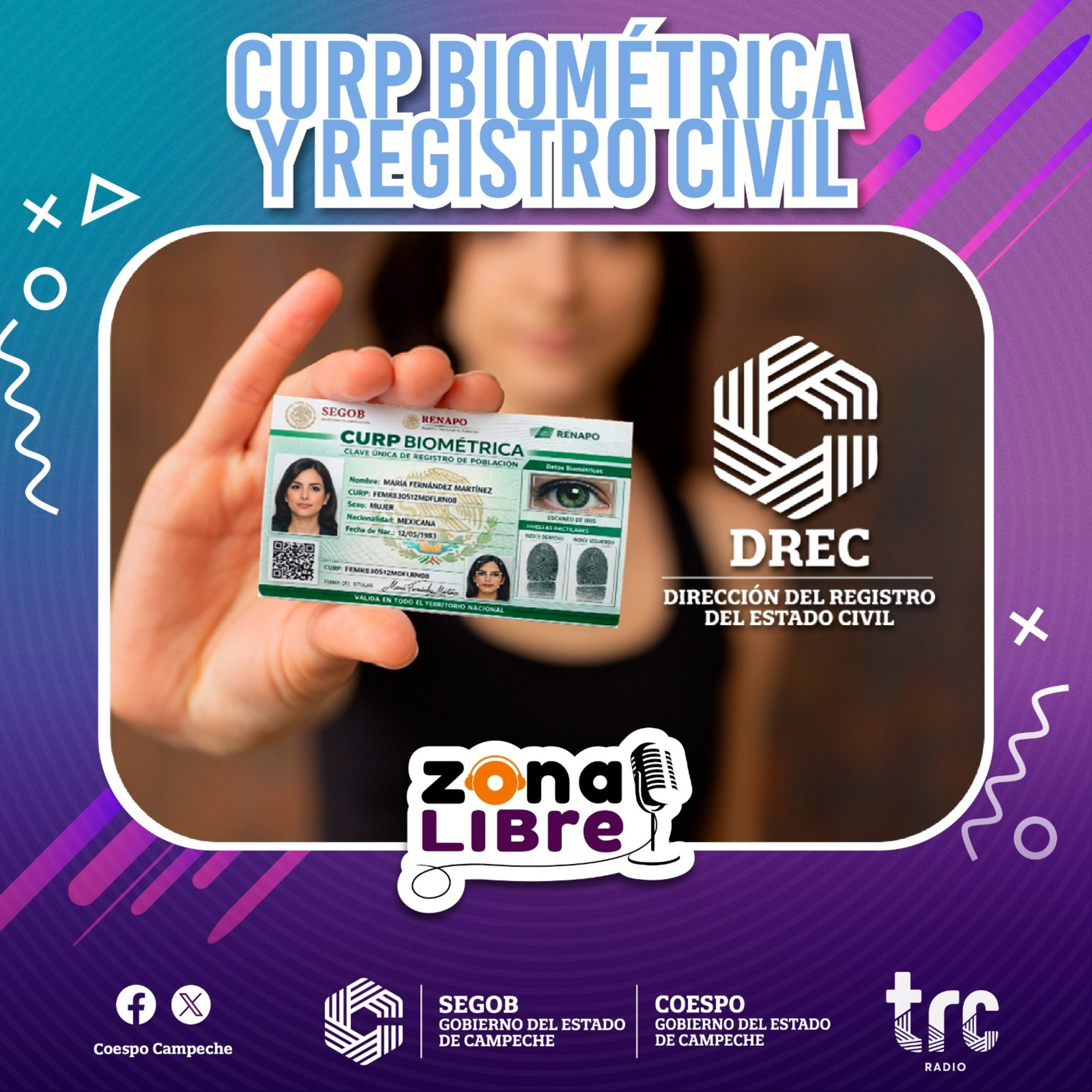 Zona Libre - CURP Biométrica y Registro Civil episode artwork