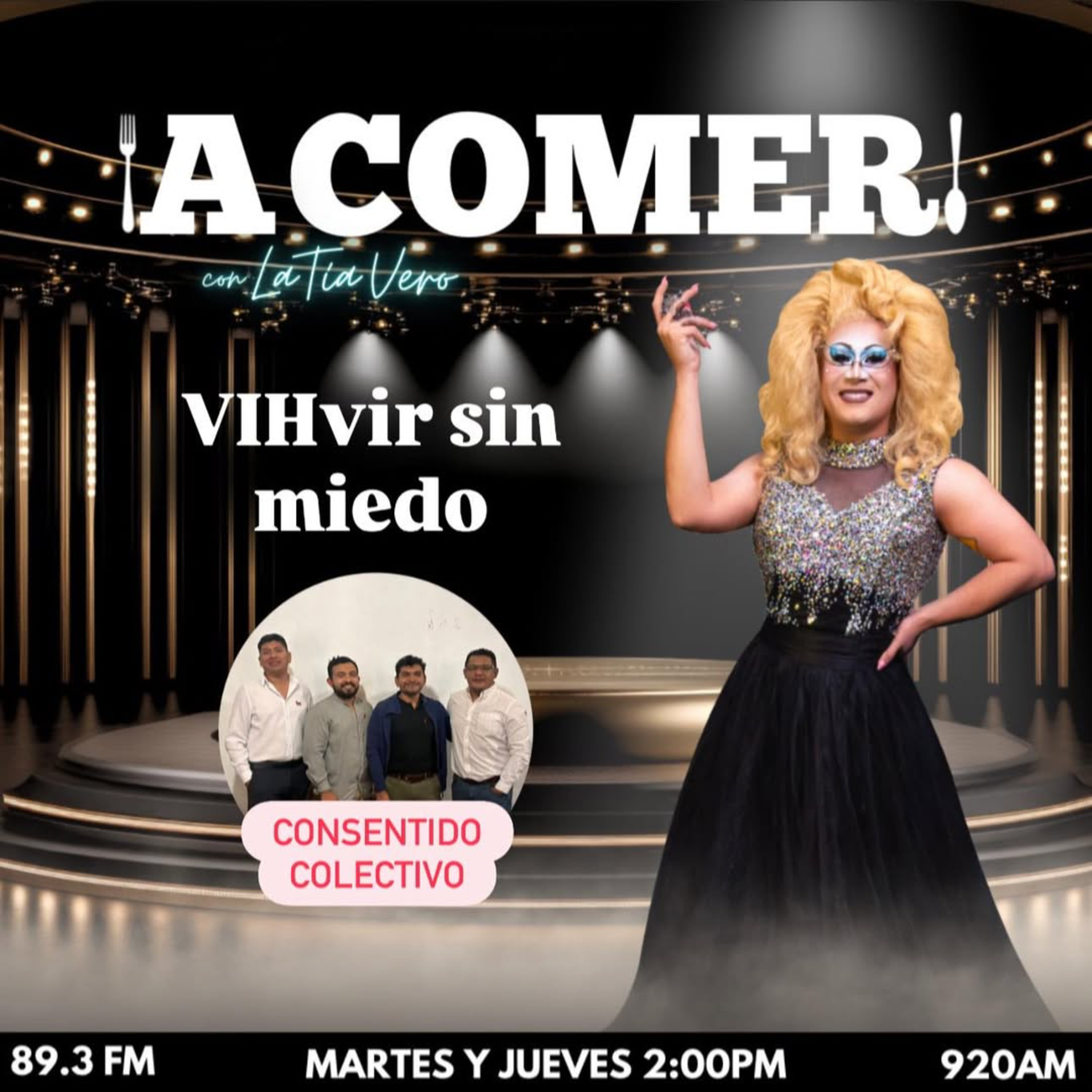 ¡A Comer! con La Tía Vero - VIHvir Sin miedo episode artwork