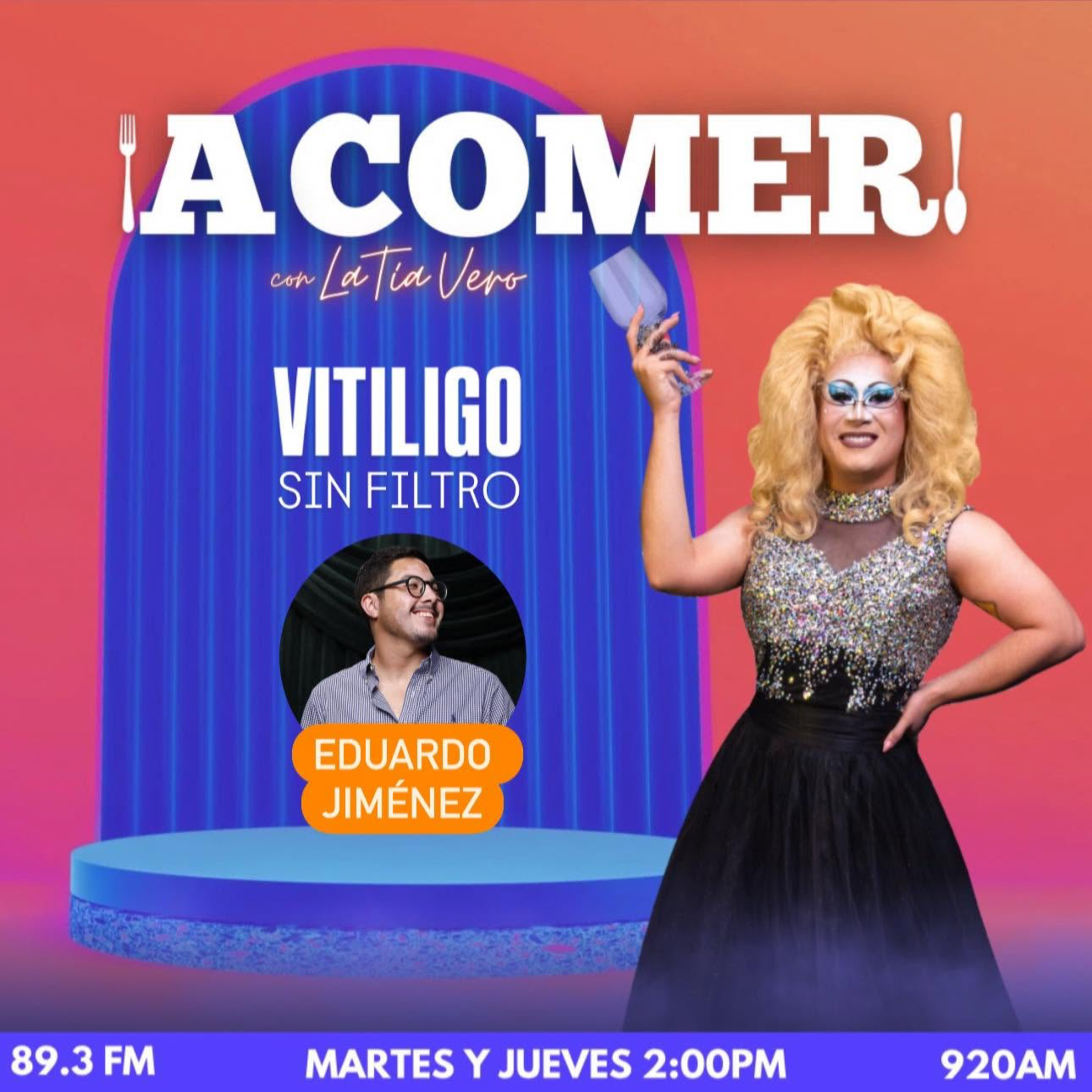 ¡A Comer! con La Tía Vero - Vitiligo sin Filtro episode artwork