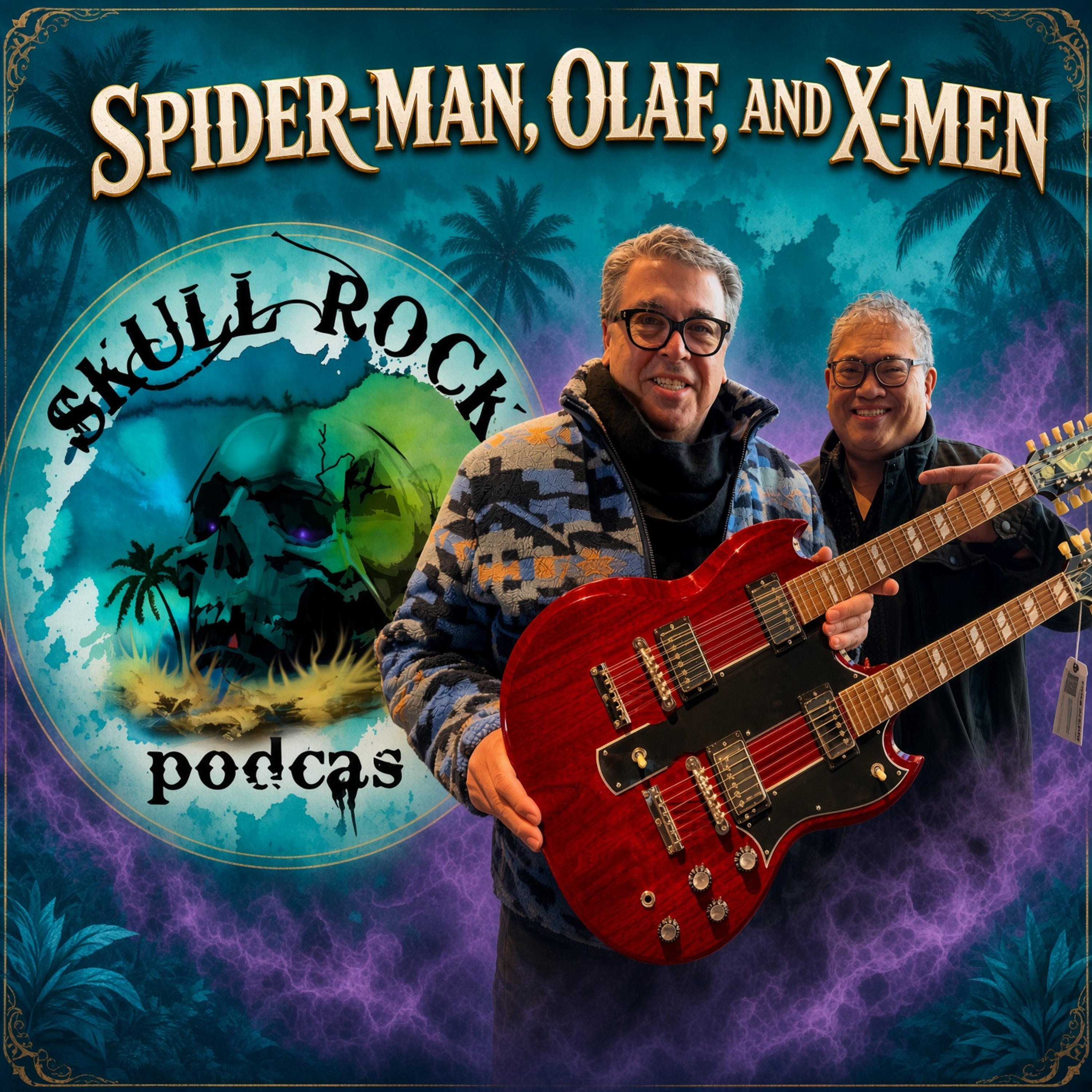 Spider-Man, Olaf, and X-Men