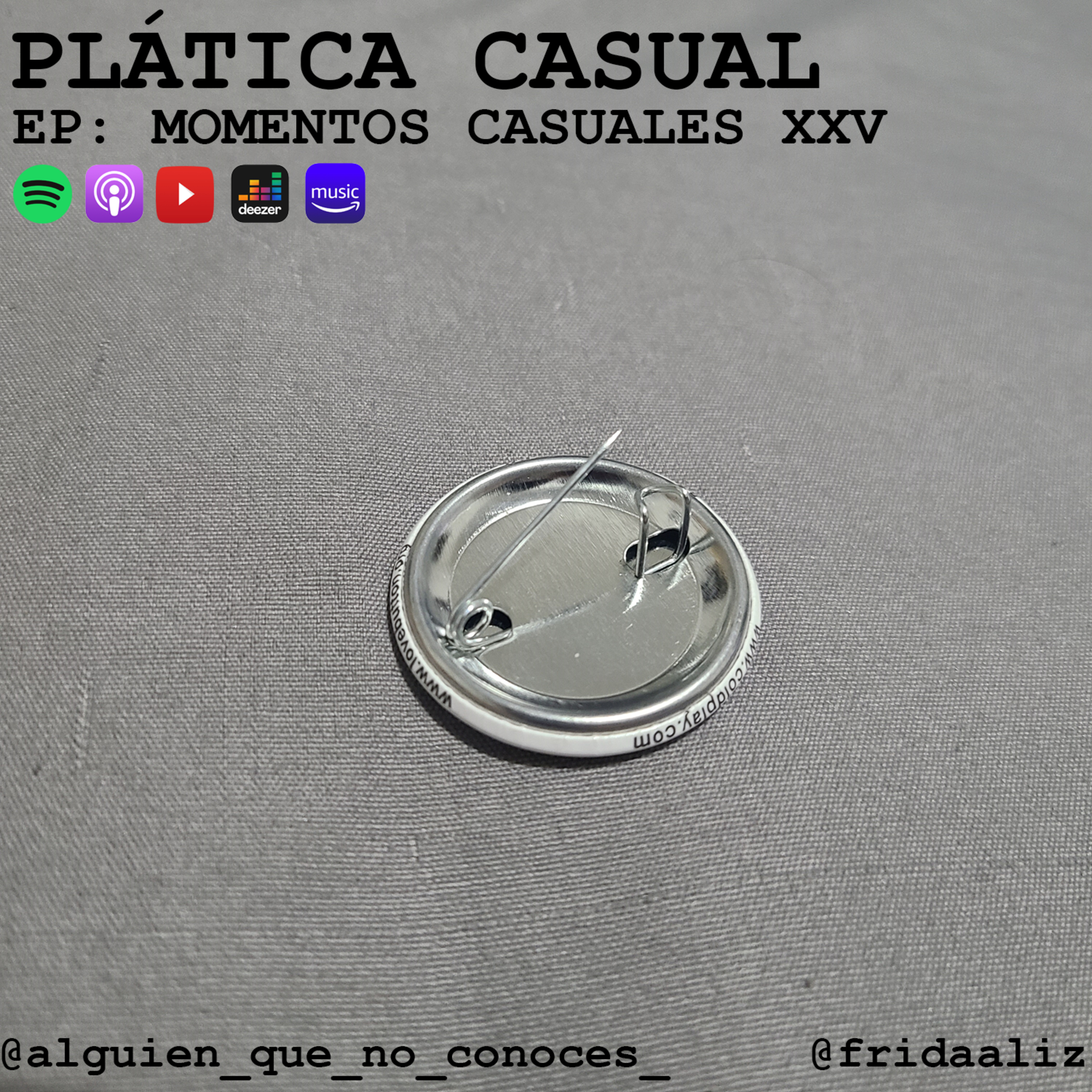 Portada de PLÁTICA CASUAL