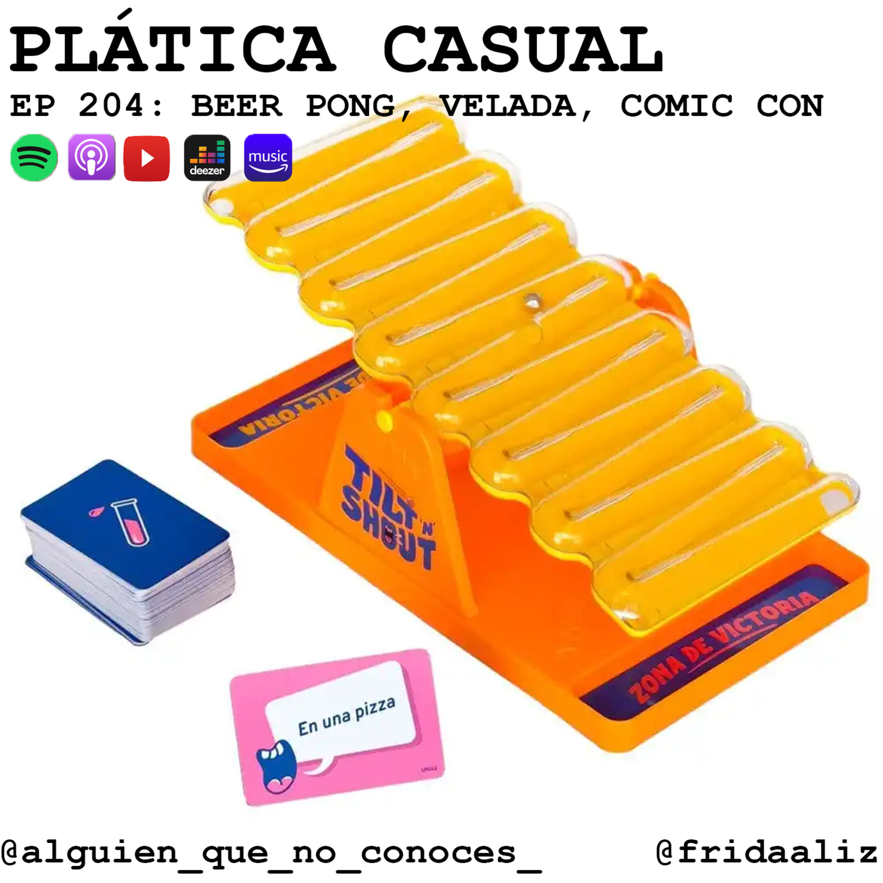 EP 204: BEER PONG, VELADA, COMIC CON episode artwork