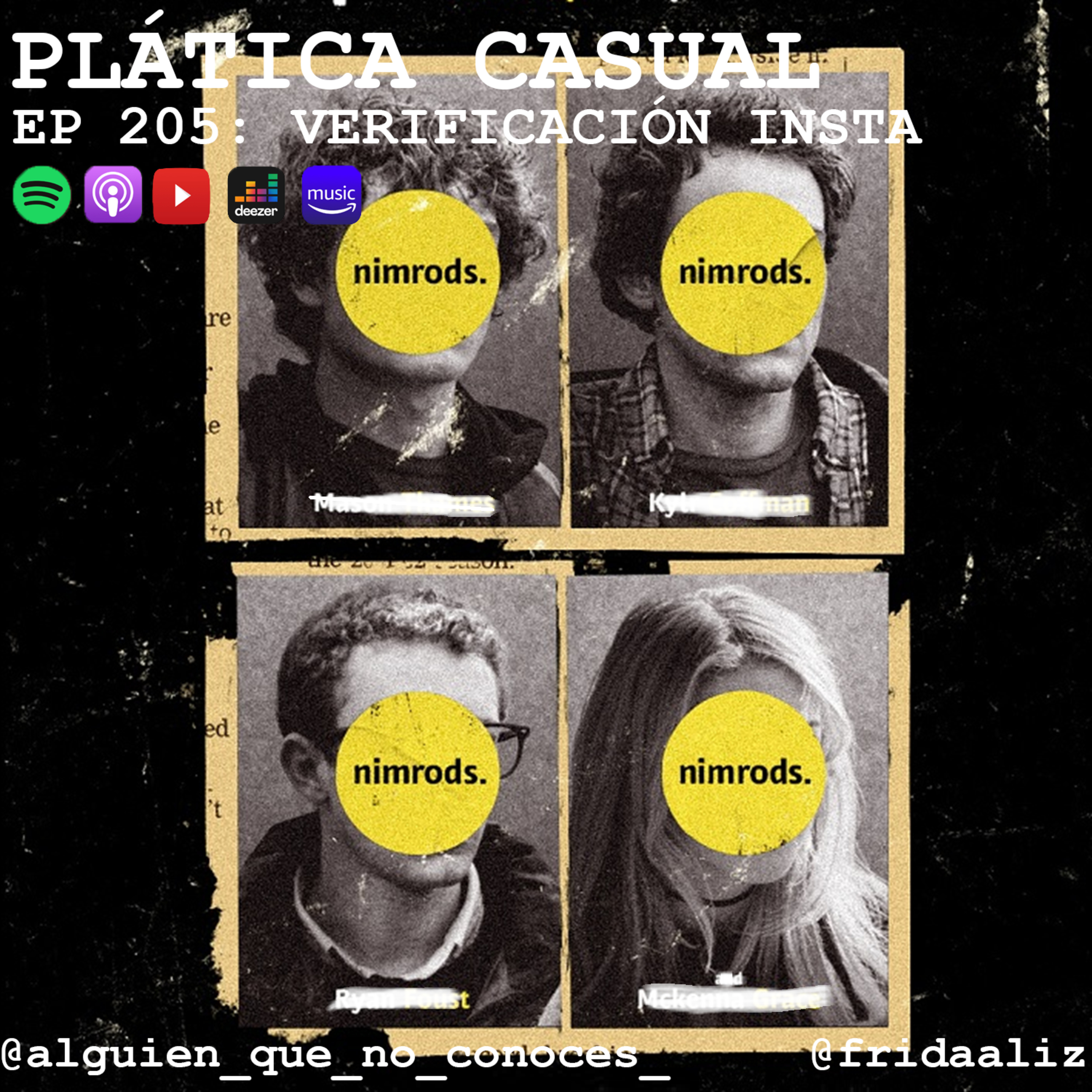 EP 205: VERIFICACIÓN INSTA episode artwork