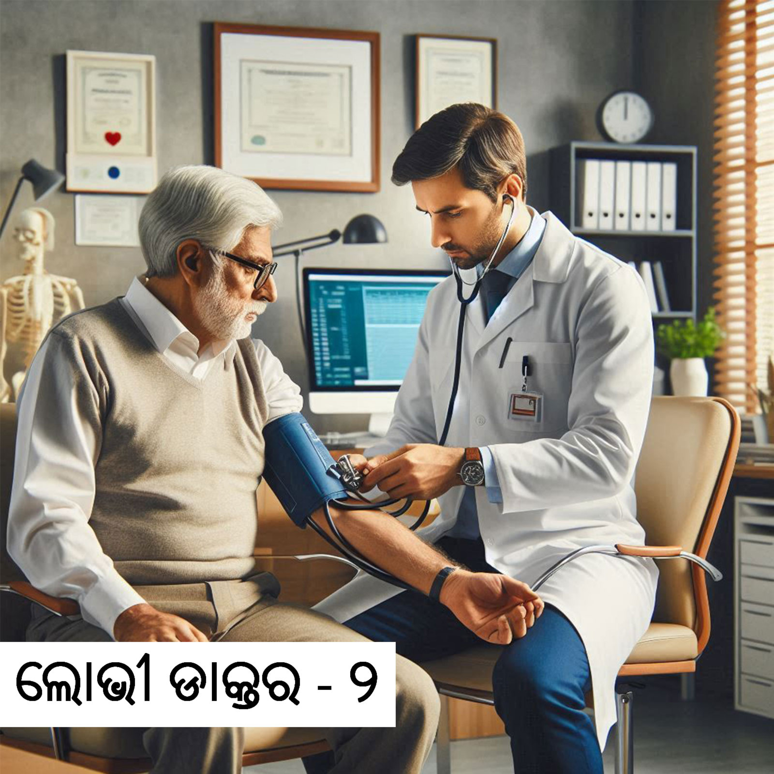 ଲୋଭୀ ଡାକ୍ତର - ୨ | #satire #comedy #reality #odia_story #odia #podcast episode artwork